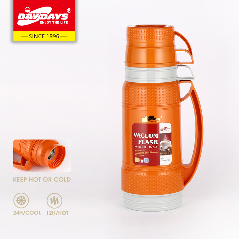 1.0LDAYDAYS plastic glass liner vacuum flask
