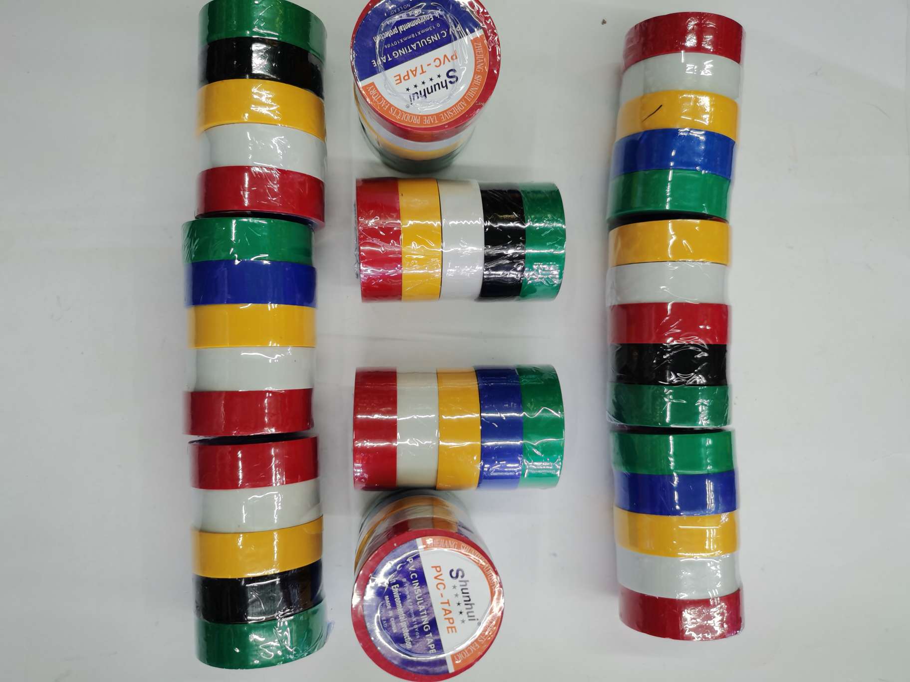 Electrical tape Insulation tape tape PVC tape Electrical products Color black tape Waterproof adhesive high temperature resistant tape Application Scenario