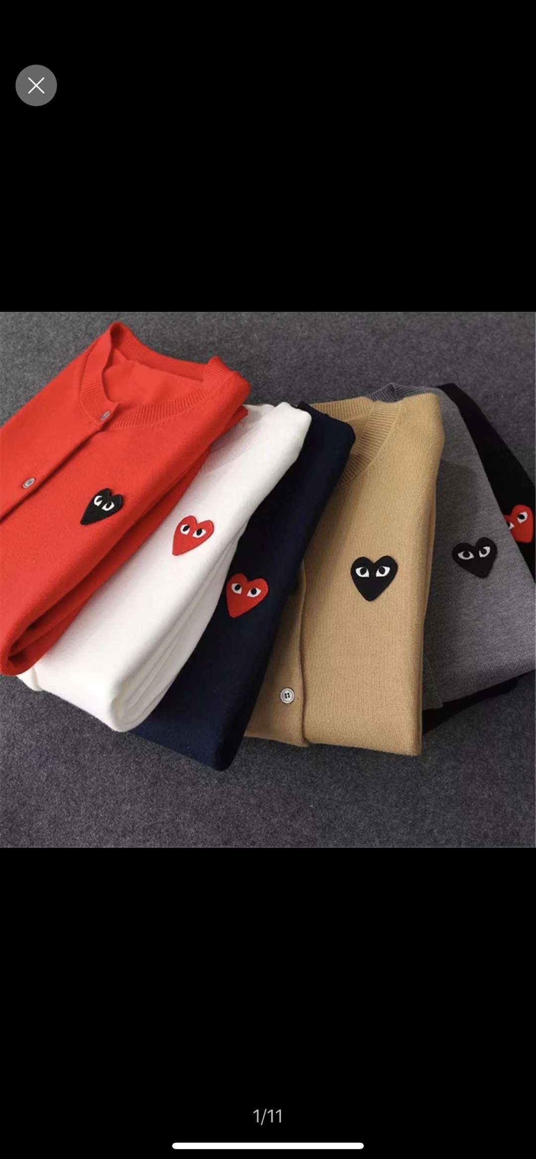 Pure cashmere cardigan