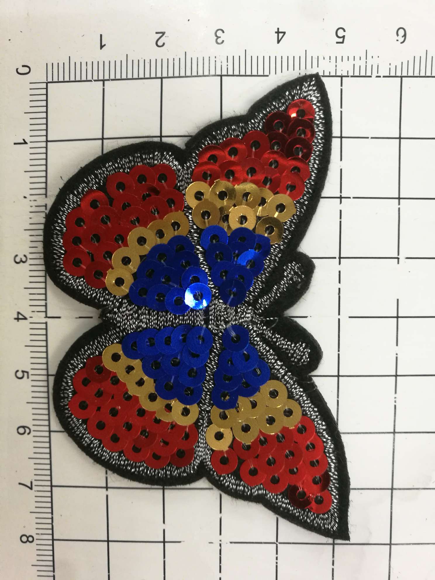 Sequined patchwork, sequined embroidery patchwork undefined