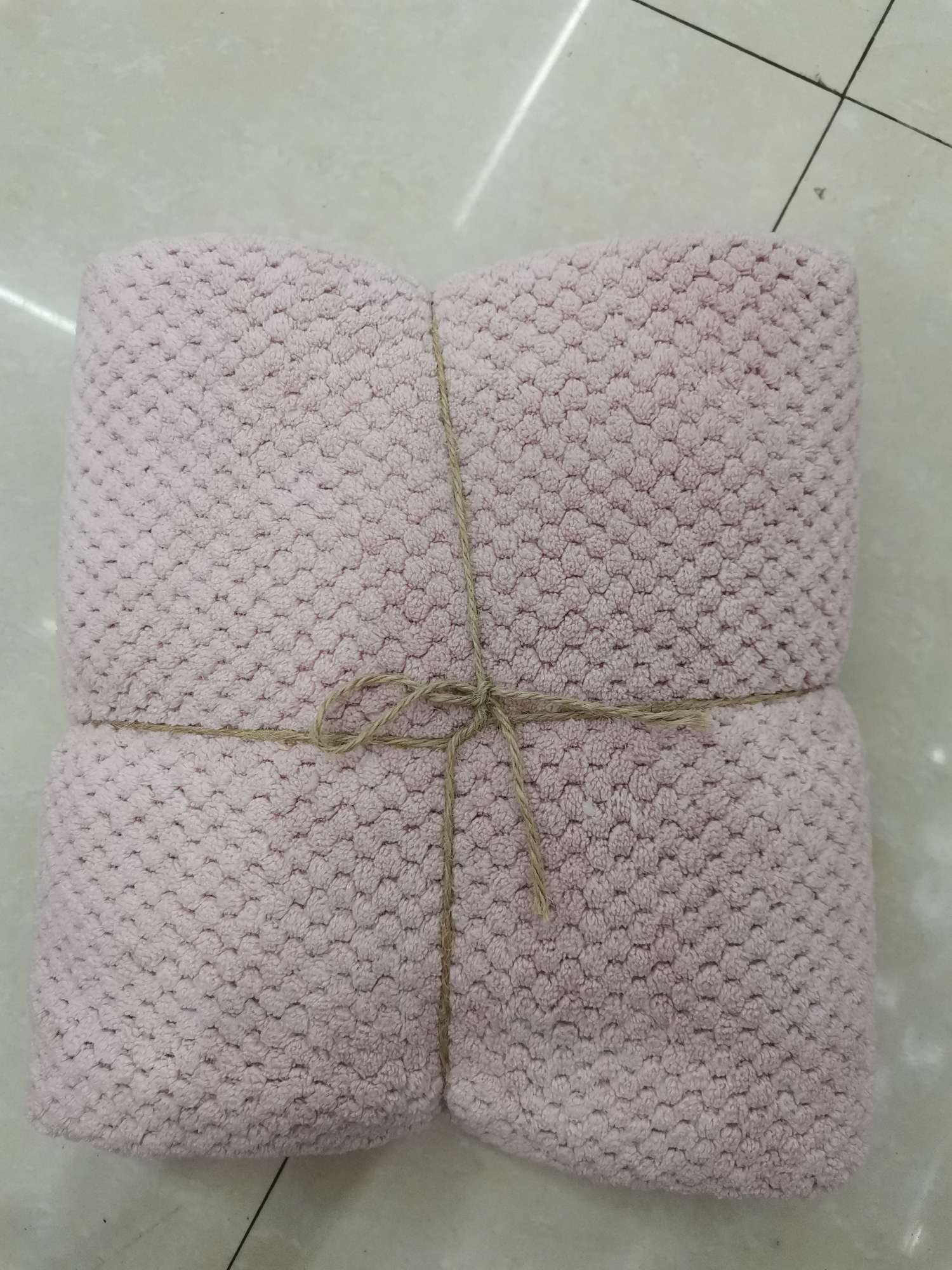 菠萝格浴巾70x140㎝，超柔吸水浴巾，其它尺寸可以订做