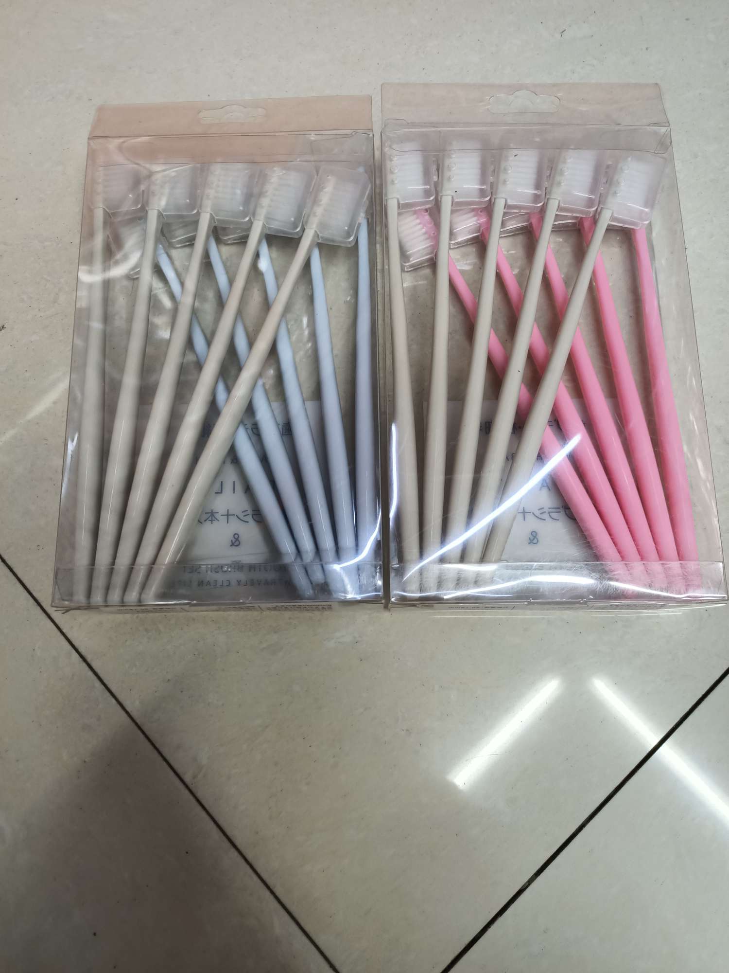 马卡龙牙刷细节图