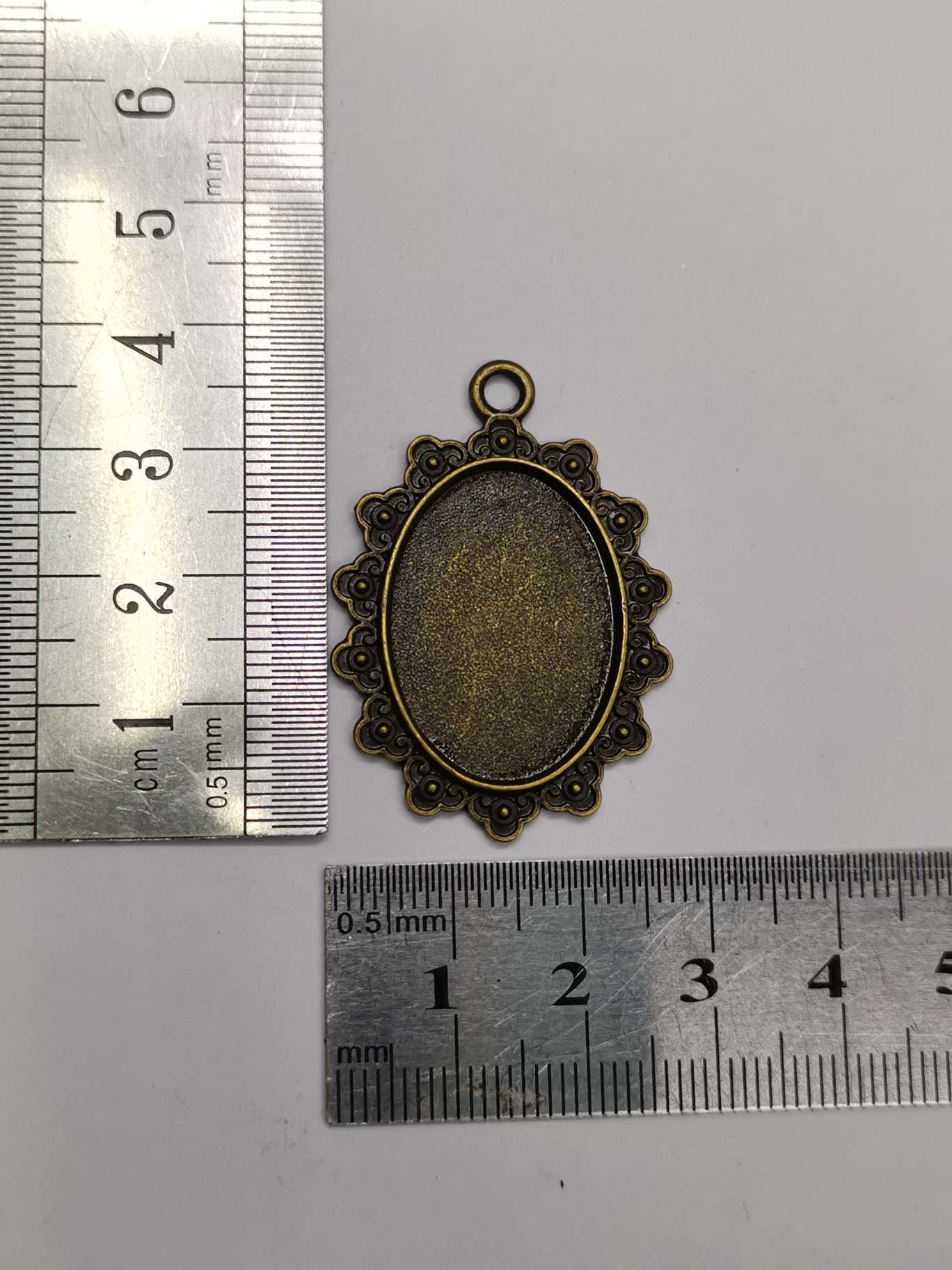 Factory direct sales, inner 18*25 Time gemstone base Z1808 Specification image