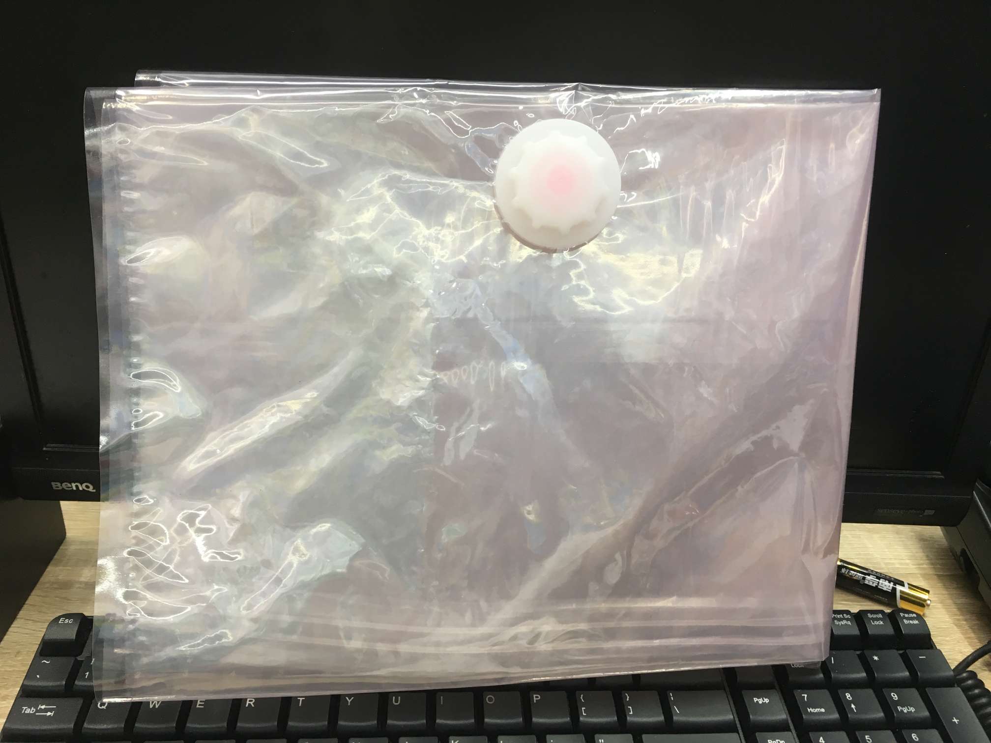 大号真空压缩袋批发透明收纳被子防尘袋衣服整理袋防尘收纳袋厂家直销现货供应单个包装大号70x100cm