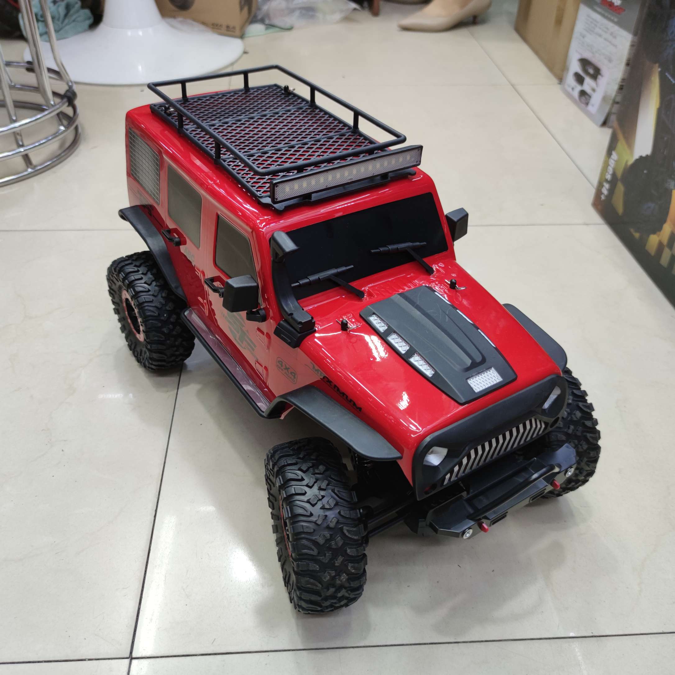 Children's model toy electric large professional climbing racing car details Picture