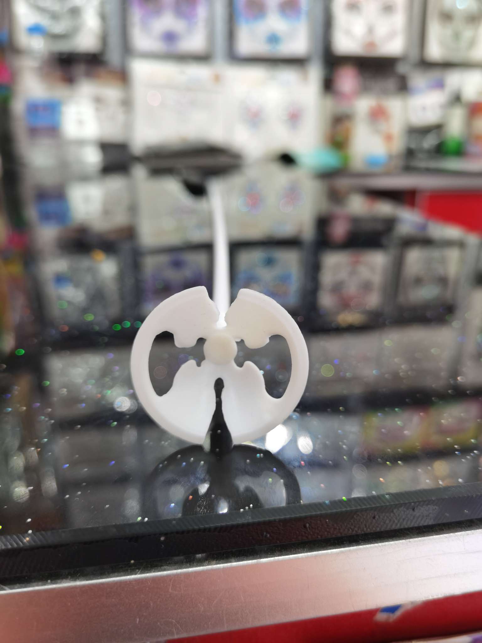 A 40-centimeter hollowed-out balloon top balloon support pole