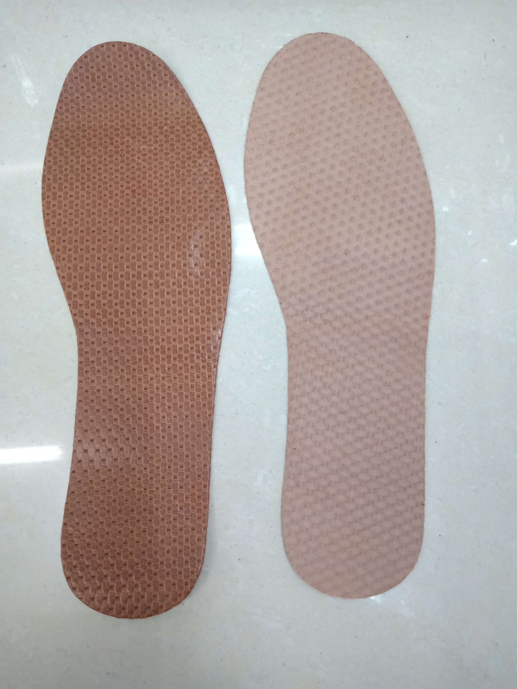 Cowhide insoles
