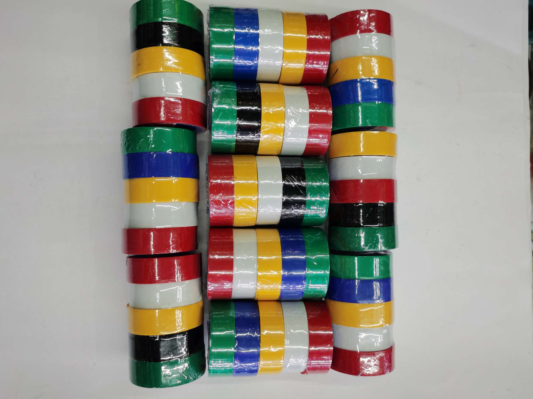 Electrical tape Insulation tape tape PVC tape Electrical products Color black tape Waterproof adhesive high temperature resistant tape undefined