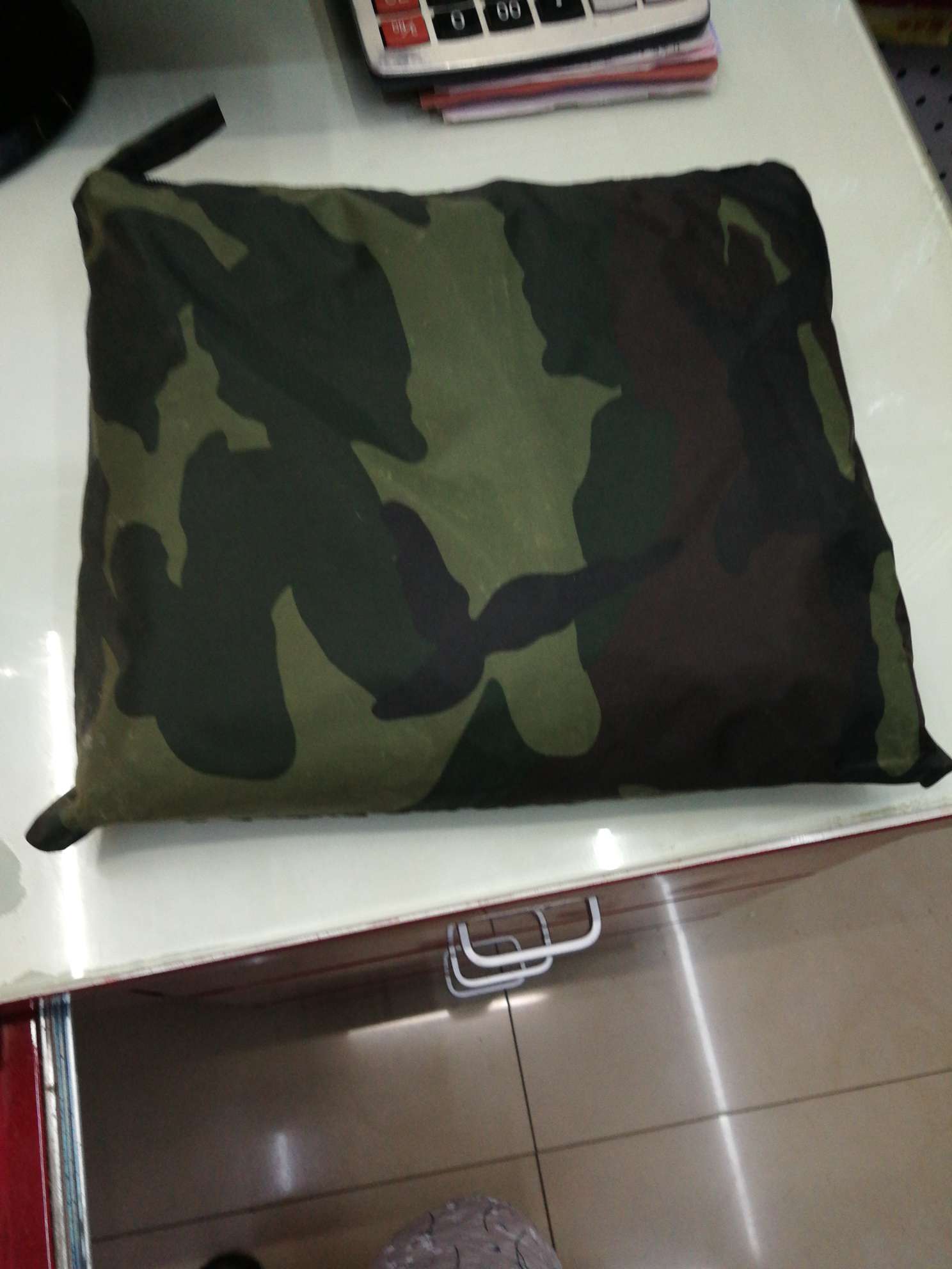 迷彩成人套装雨披