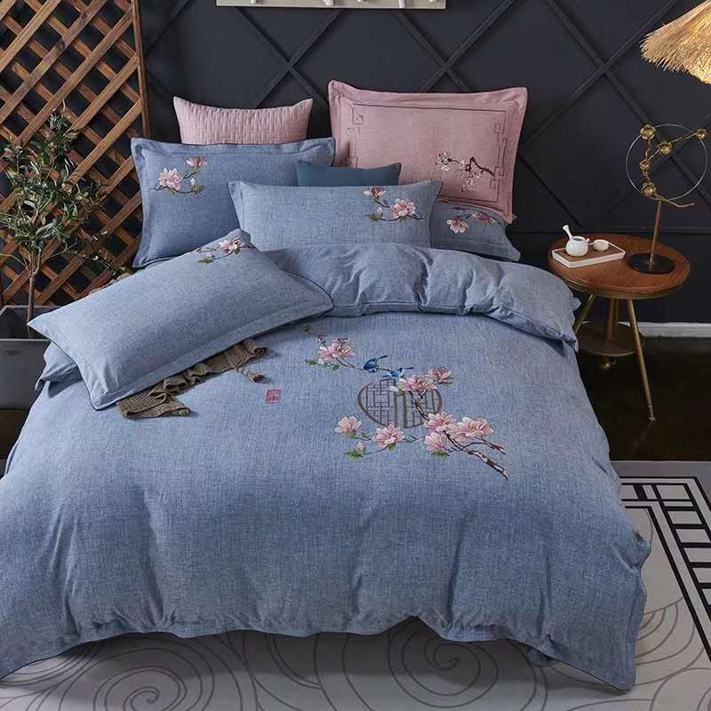 A new Chinese-style embroidered four-piece set undefined