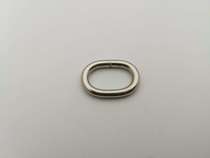Case accessories 3.8 wire diameter 21*12 oval iron coil denier buckle 136