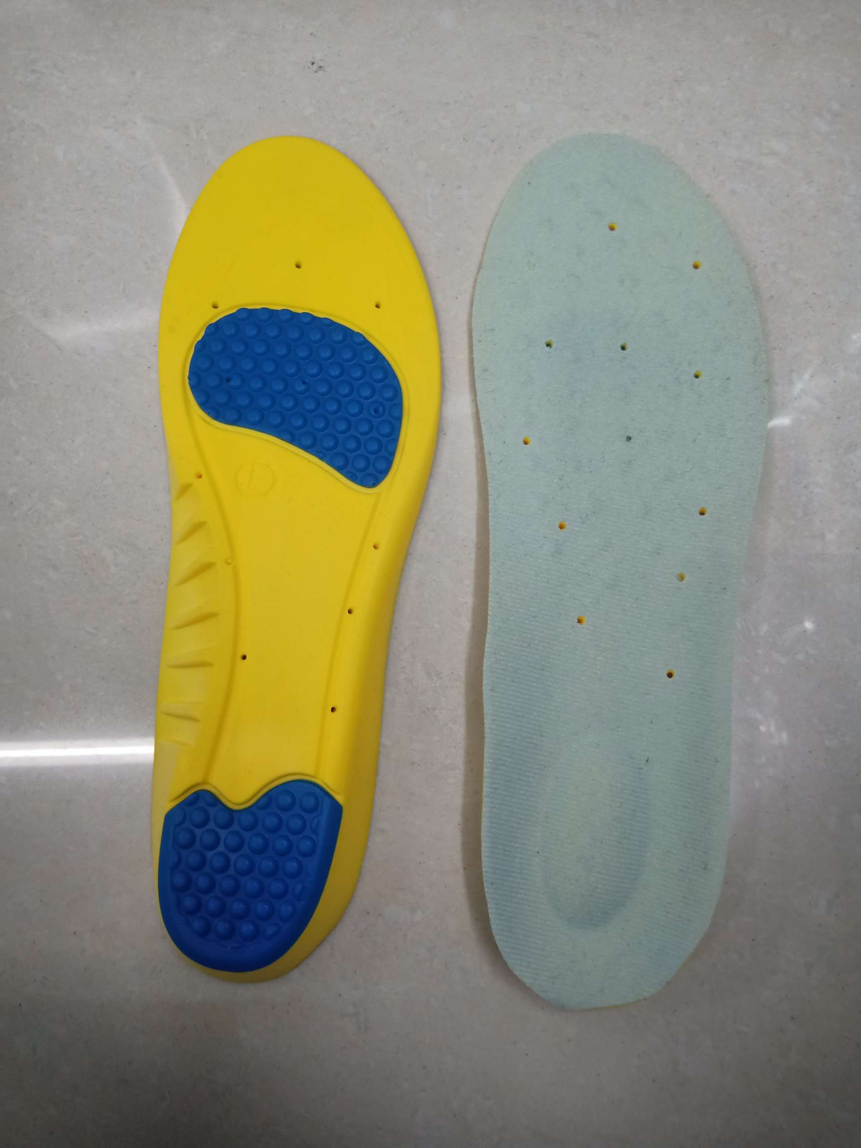 PU yellow sport insole thumbnail