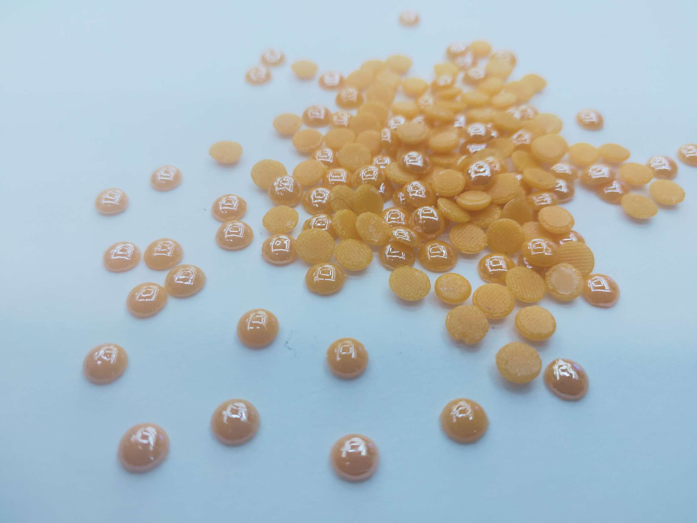 4厘橙黄色  陶瓷4厘橙黄色  陶瓷