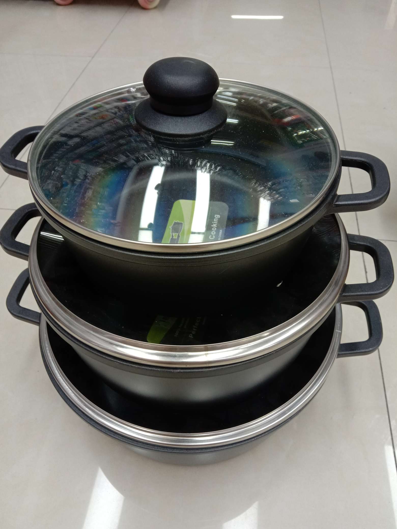 不粘锅，铝锅产品图