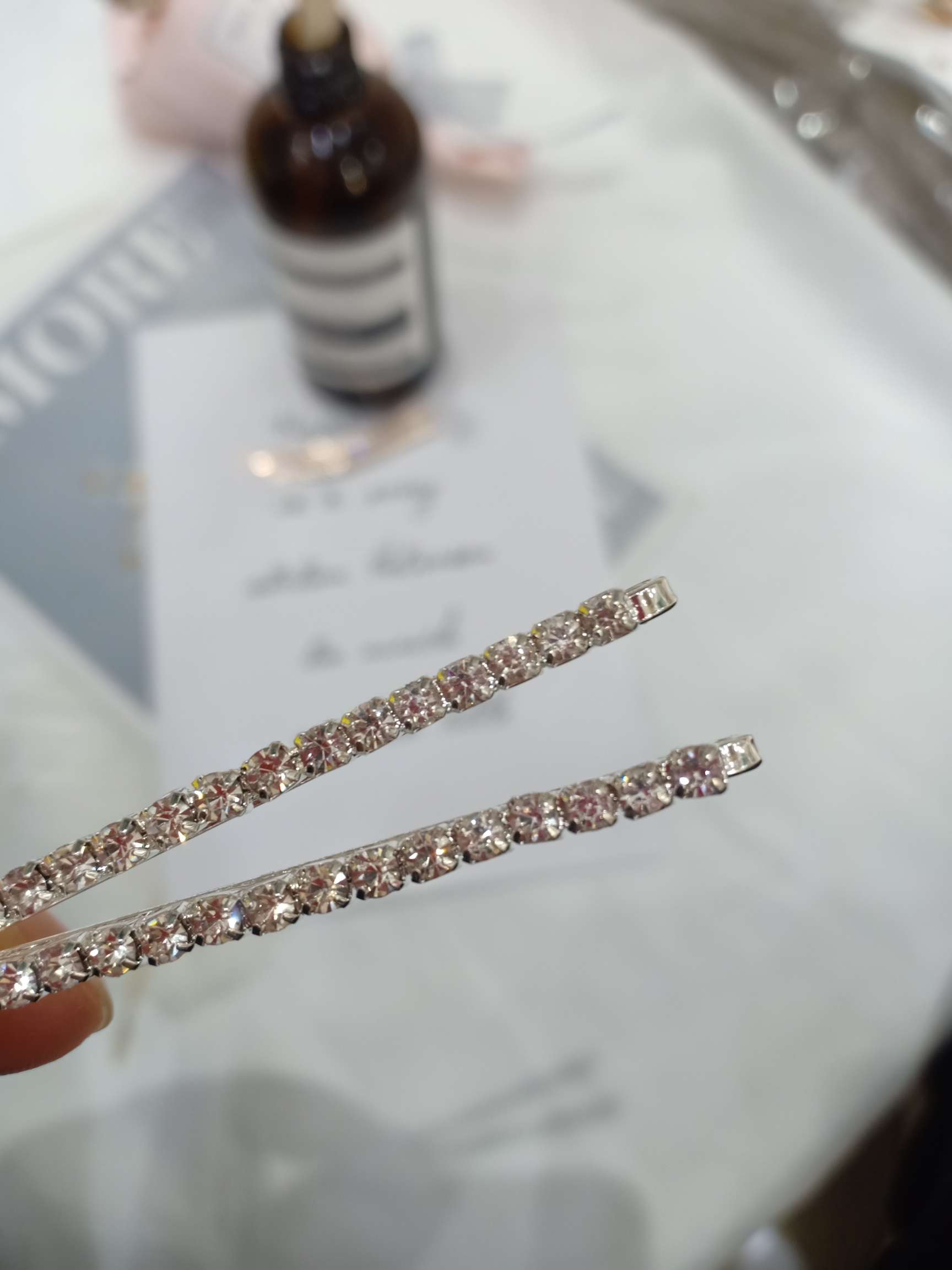 The Same Style Hair Clips, Straight Clips, Bangs Clips, Side Clips And Hair Accessories As Those Worn By Dilraba And Jennie Kim Specification drawing