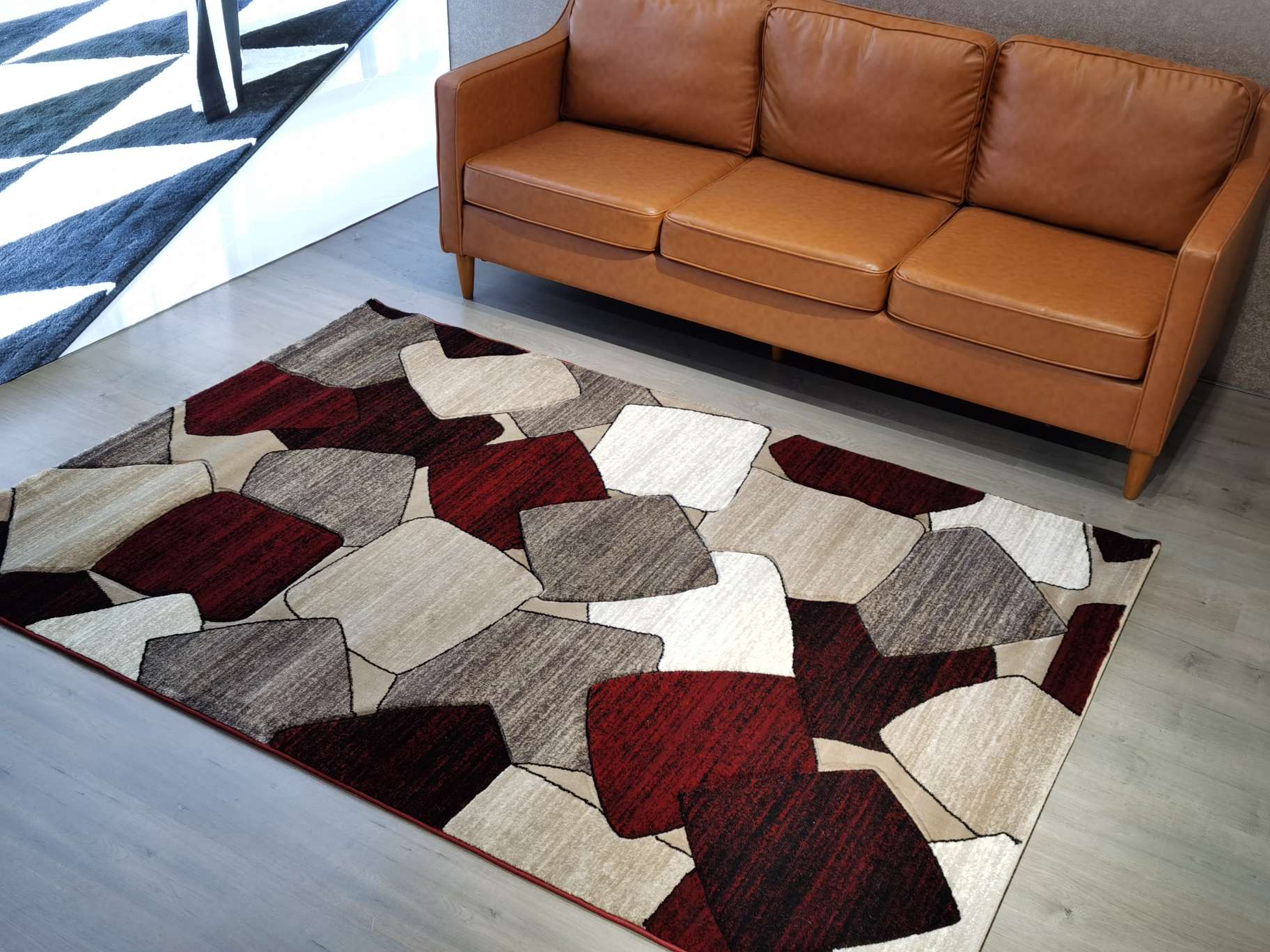 Tiger Fish modern style light luxury tufted carpet, anti-slip MATS for living room, study, bedside, coffee table and sofa cushions