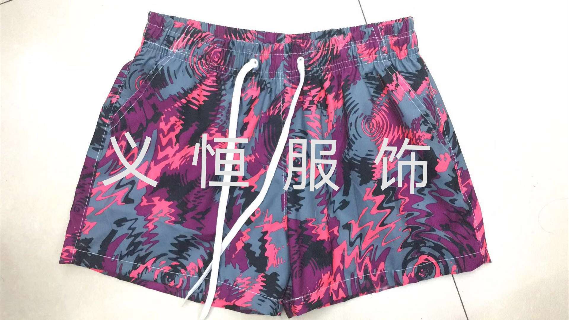 女士平角泳裤时尚短裤速干沙滩裤