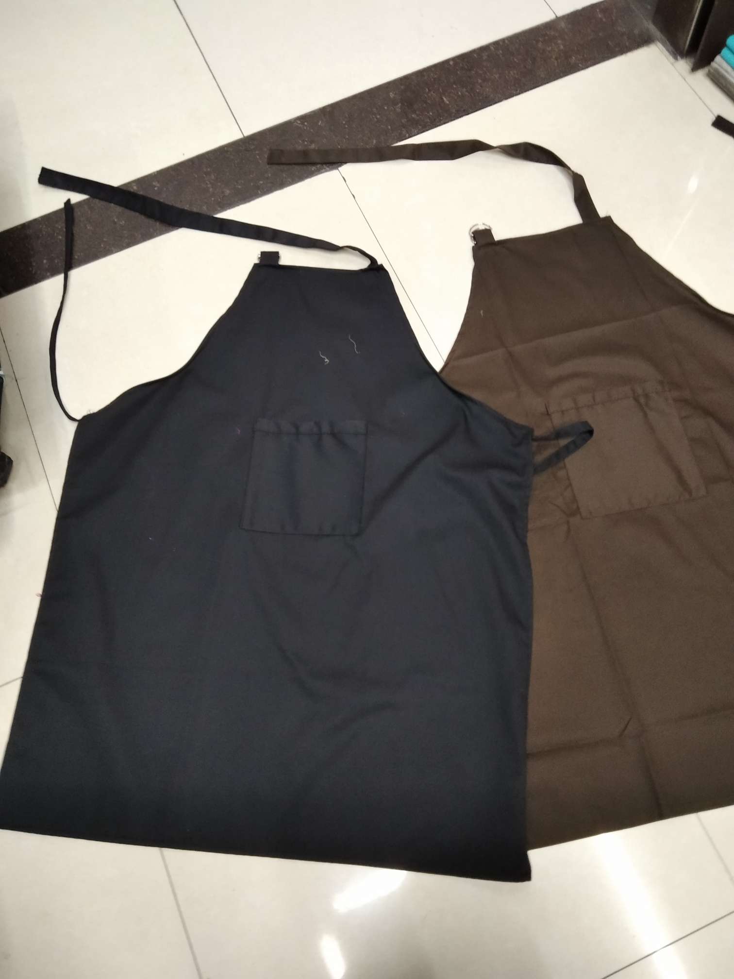 6535 polyester-cotton apron details Picture