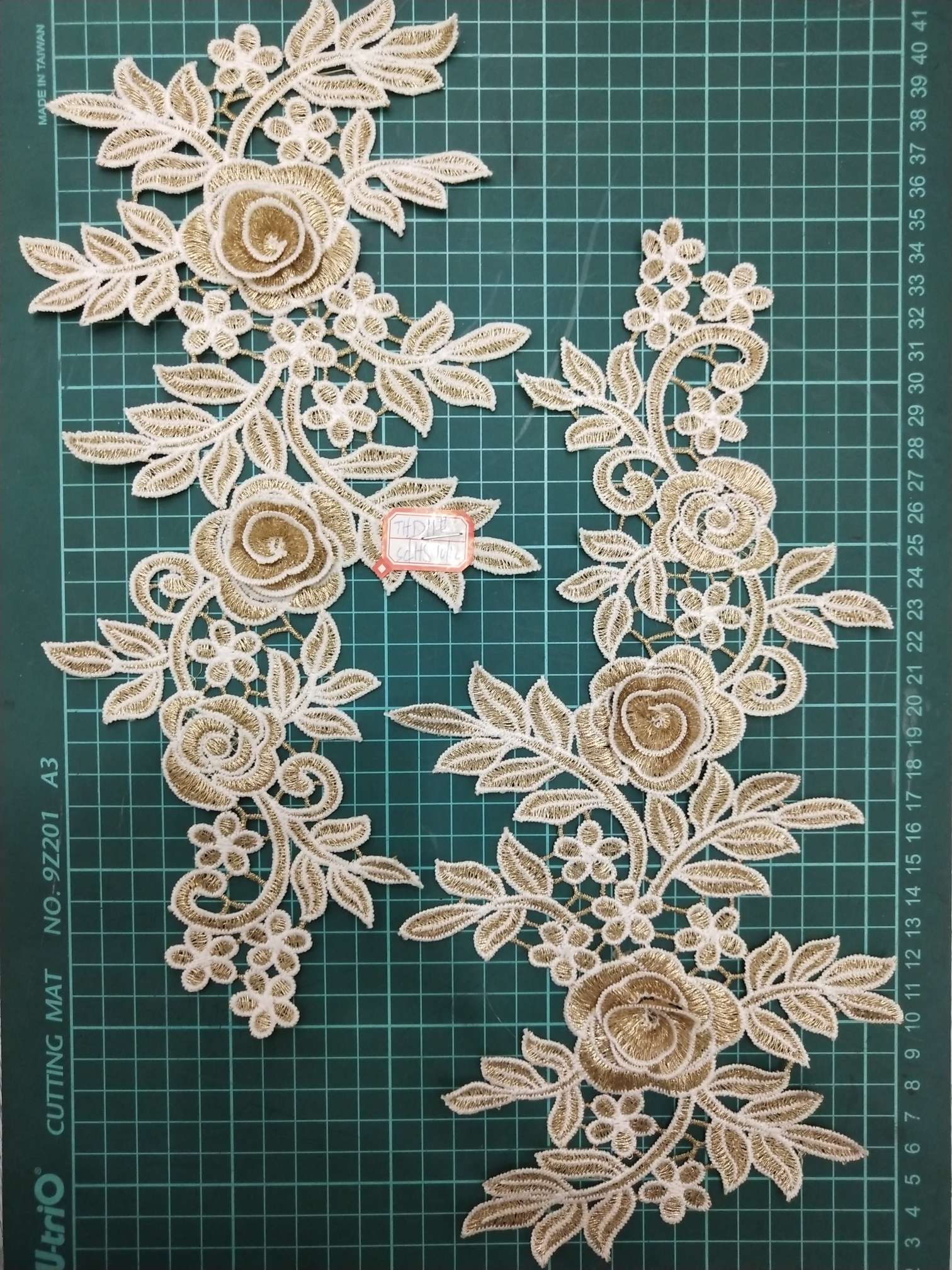 DIY water-soluble lace platinum matching clothing accessories