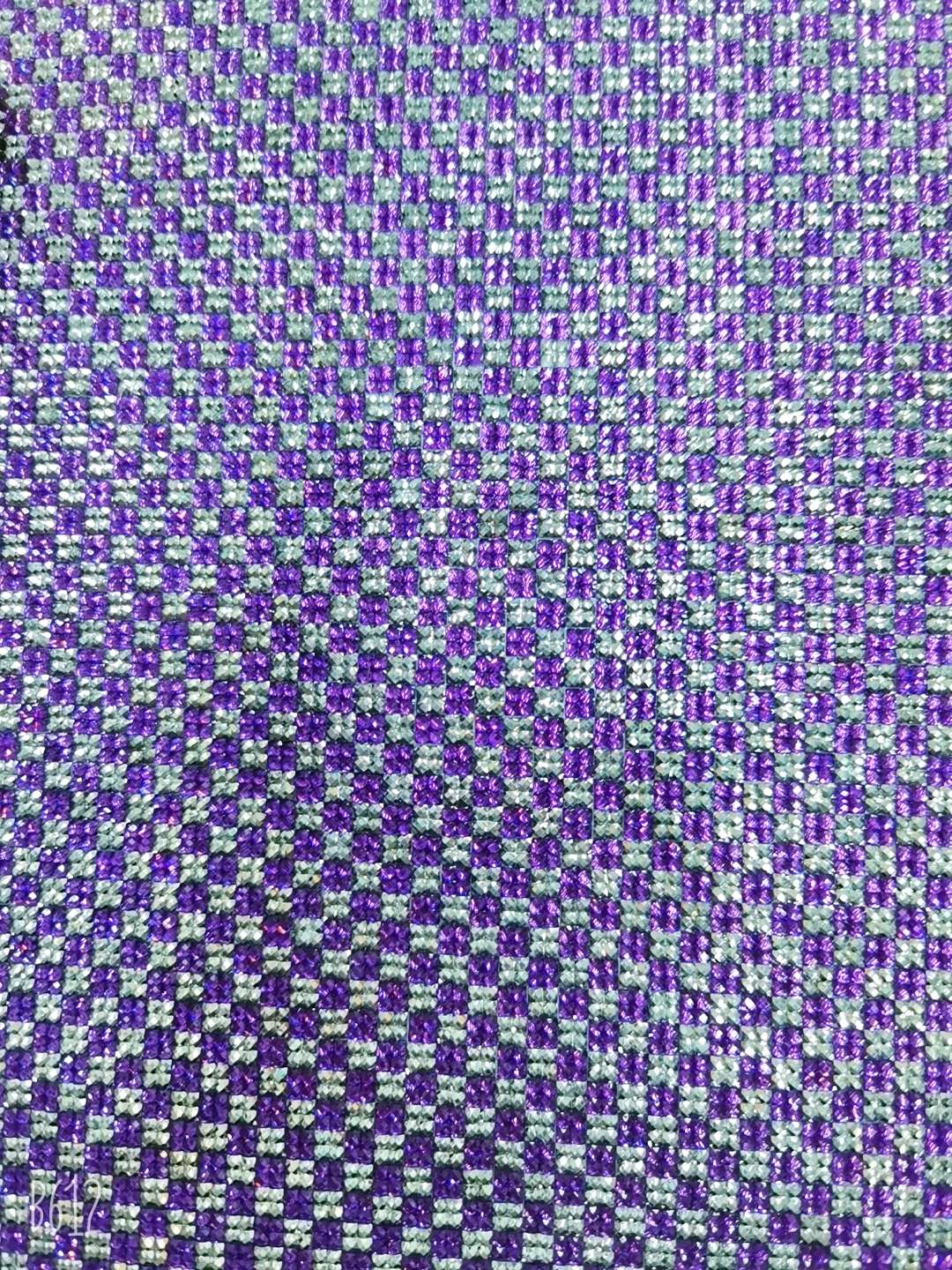 Row drill silver and row drill deep purple