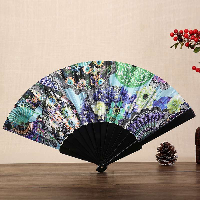 珍珠平板扇舞蹈扇咏春扇网红扇子古风汉服扇子详情图4