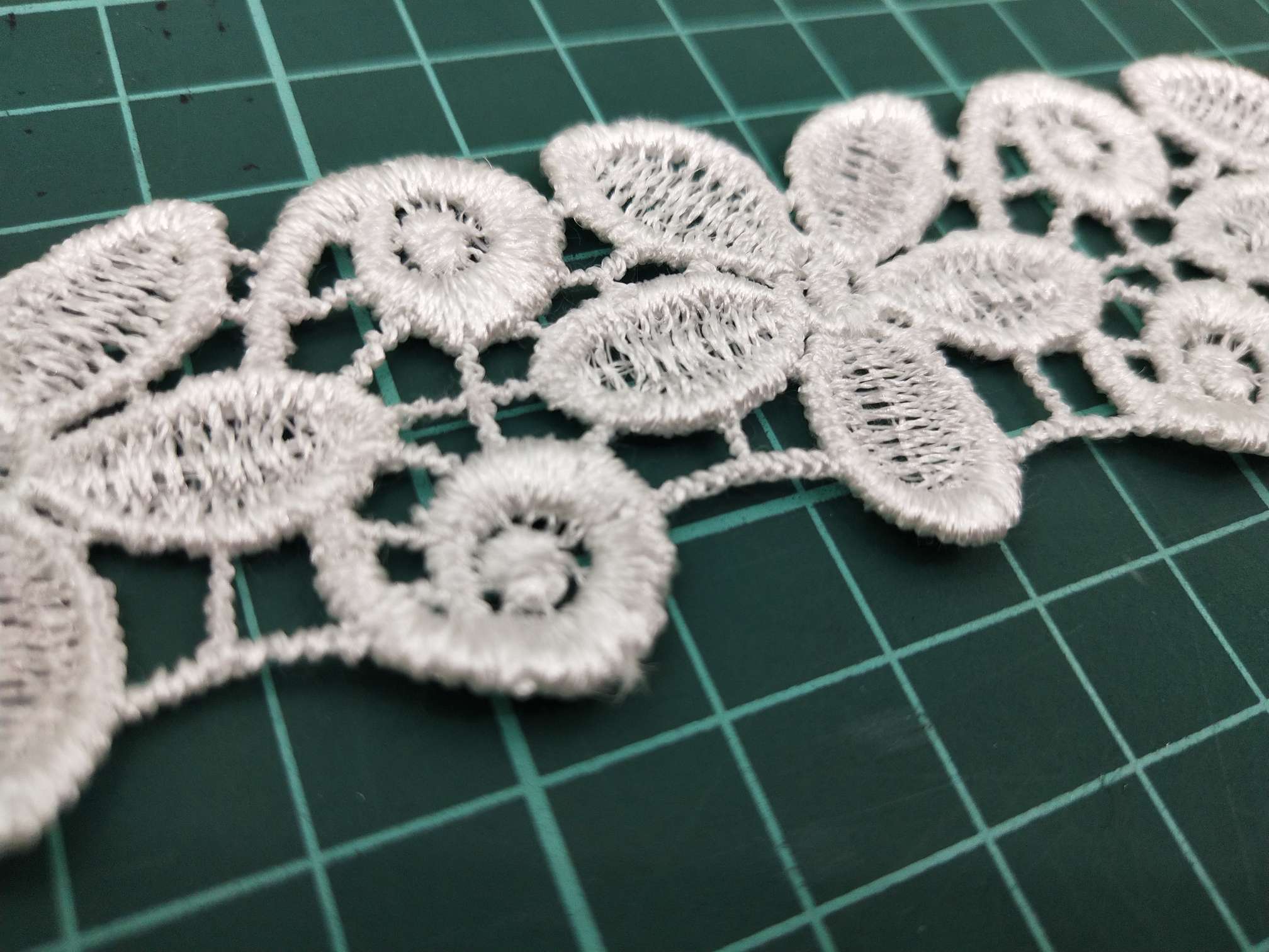 Factory direct sales and wholesale of water-soluble lace polyester embroidery Specification image