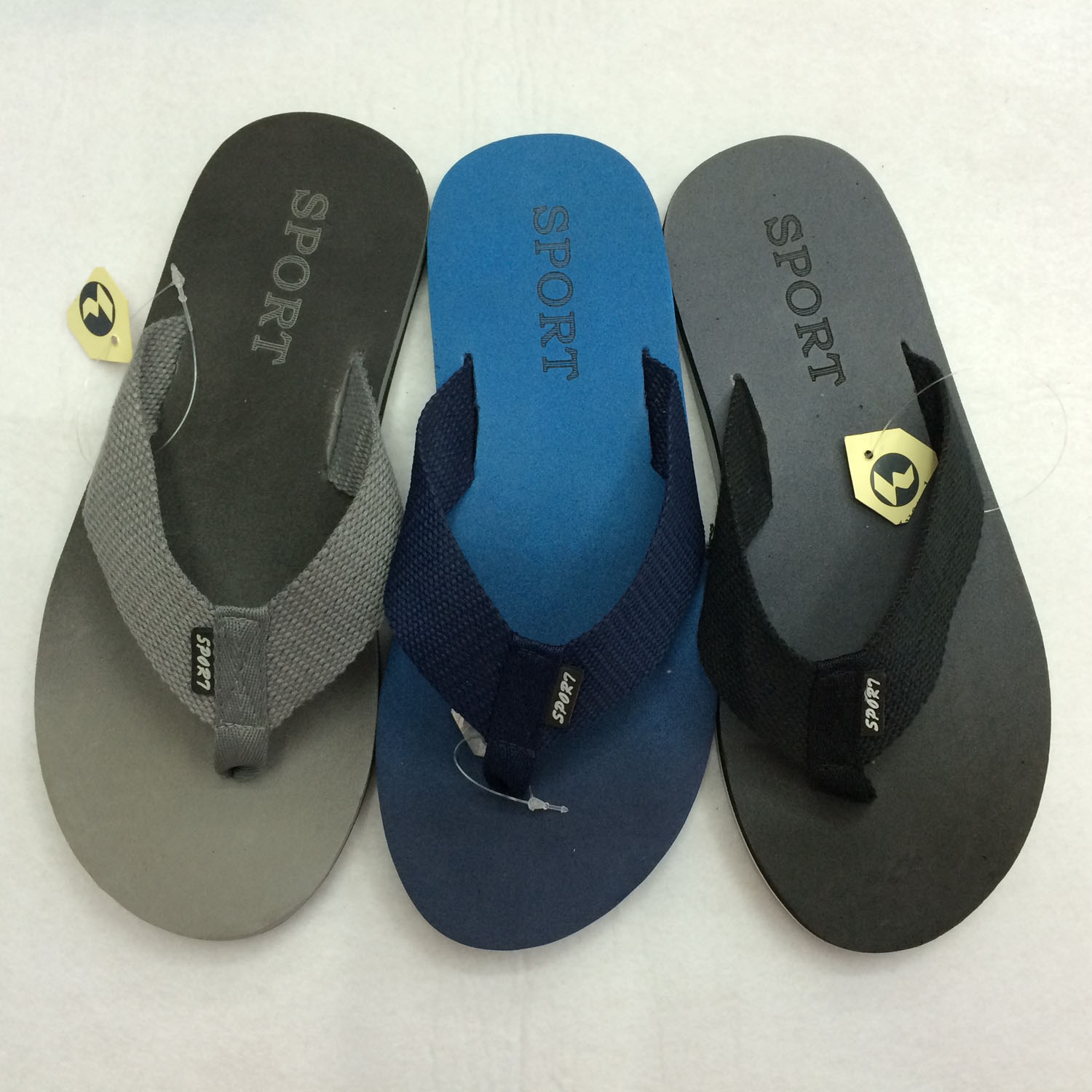 Men's woven strap herringbone slippers Specification image