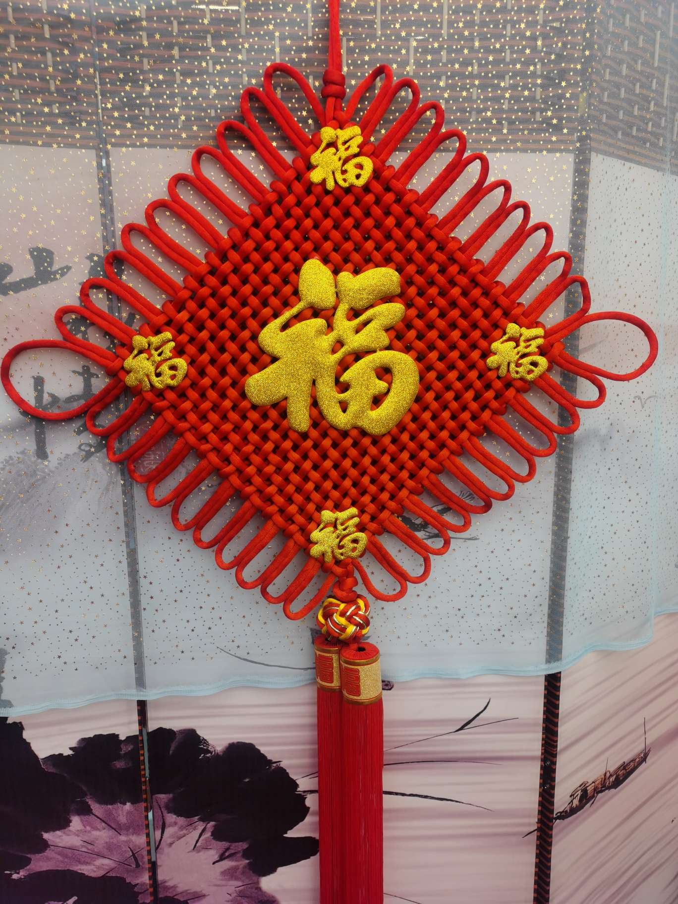 44结中国结五福