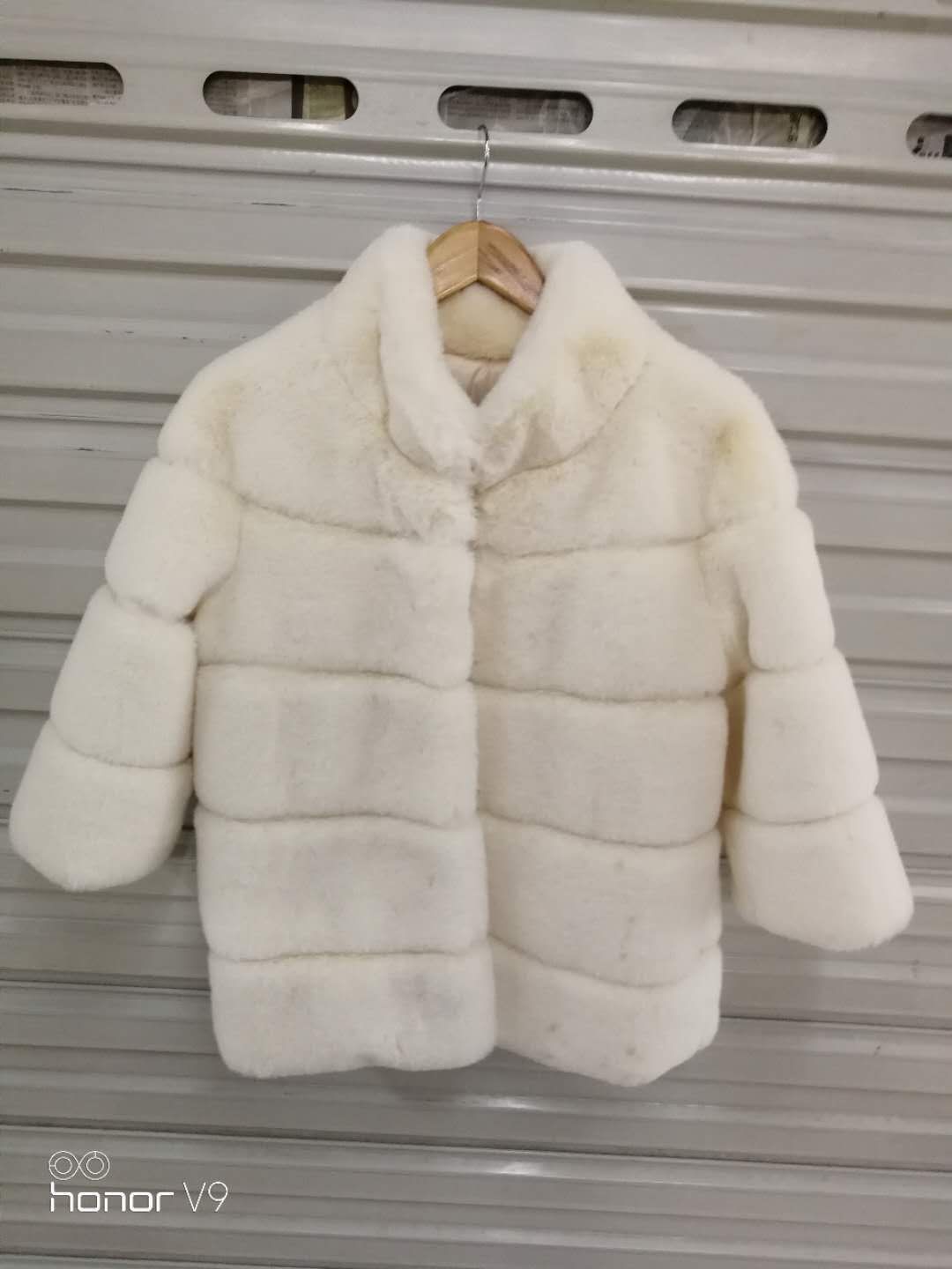 2019 Imitation Fur Stand Collar New European And American Fashion Fashion Autumn Winter Rex Rabbit Fur Coat
