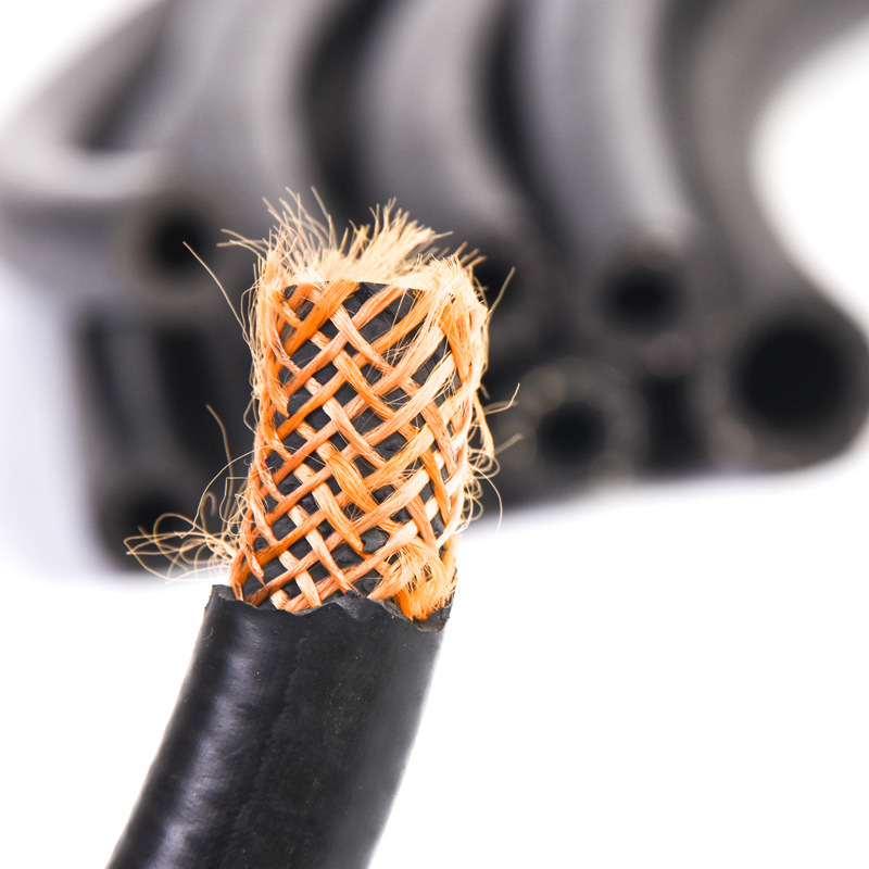 Supply 8*15 automotive rubber hoses, oil pipes, black nitrile rubber hoses, and nbr rubber hoses