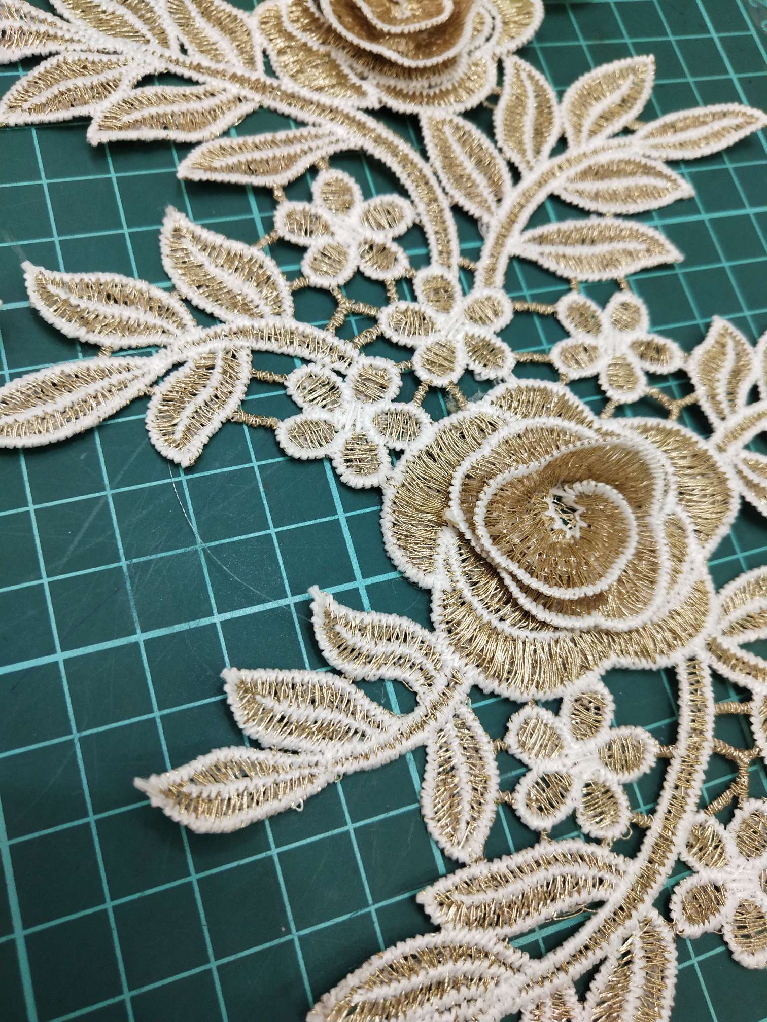 DIY water-soluble lace platinum matching clothing accessories details Picture