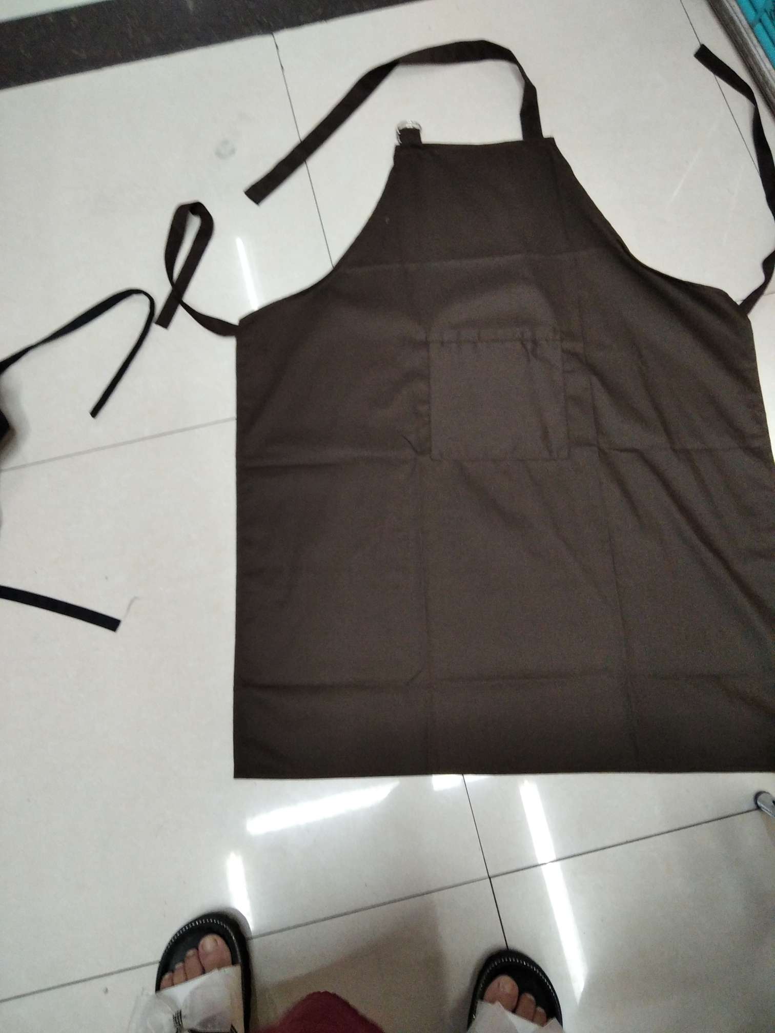 6535 polyester-cotton apron