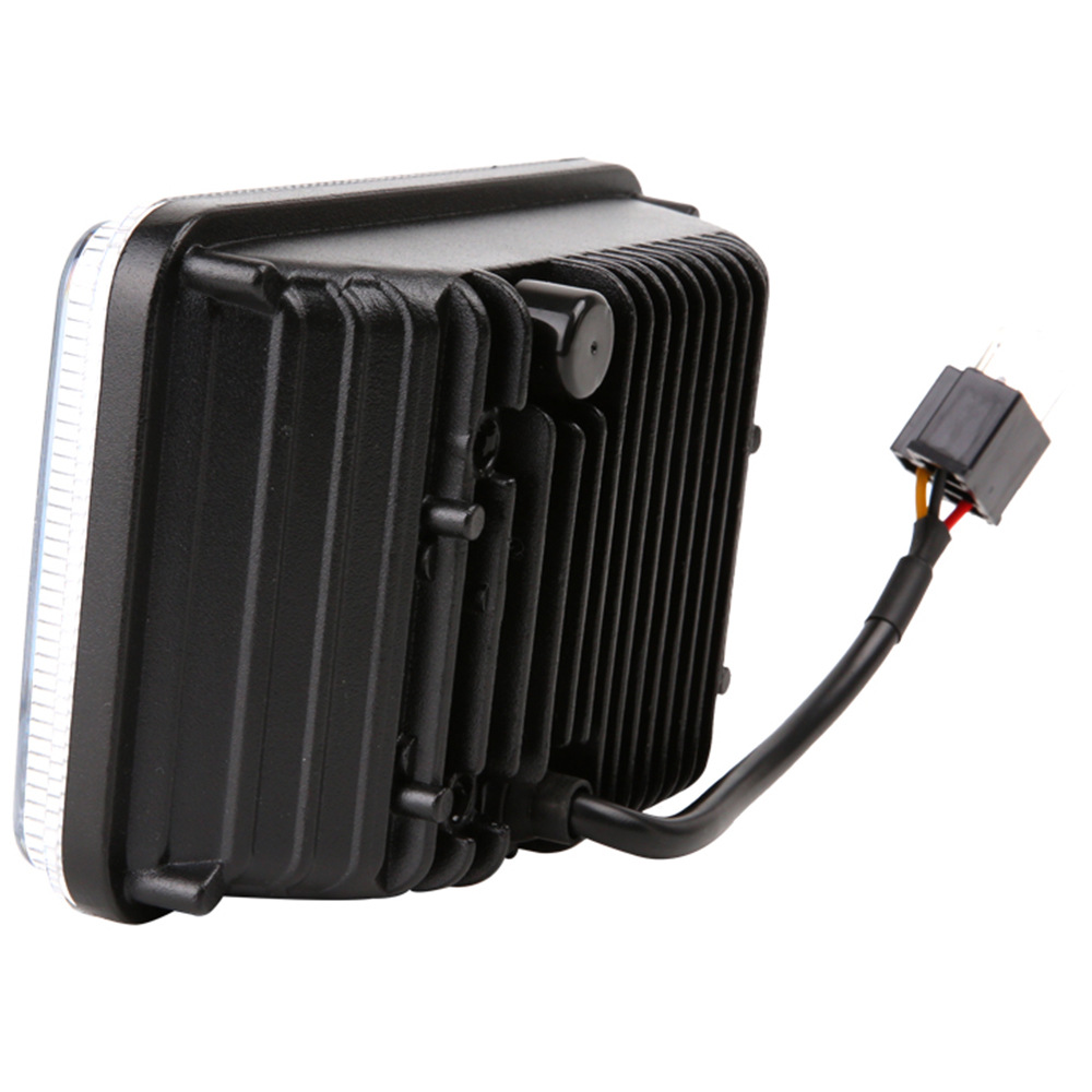 4X6牧马人方灯 5寸LED汽车方灯适用JEEP头灯 卡车货车前照大灯