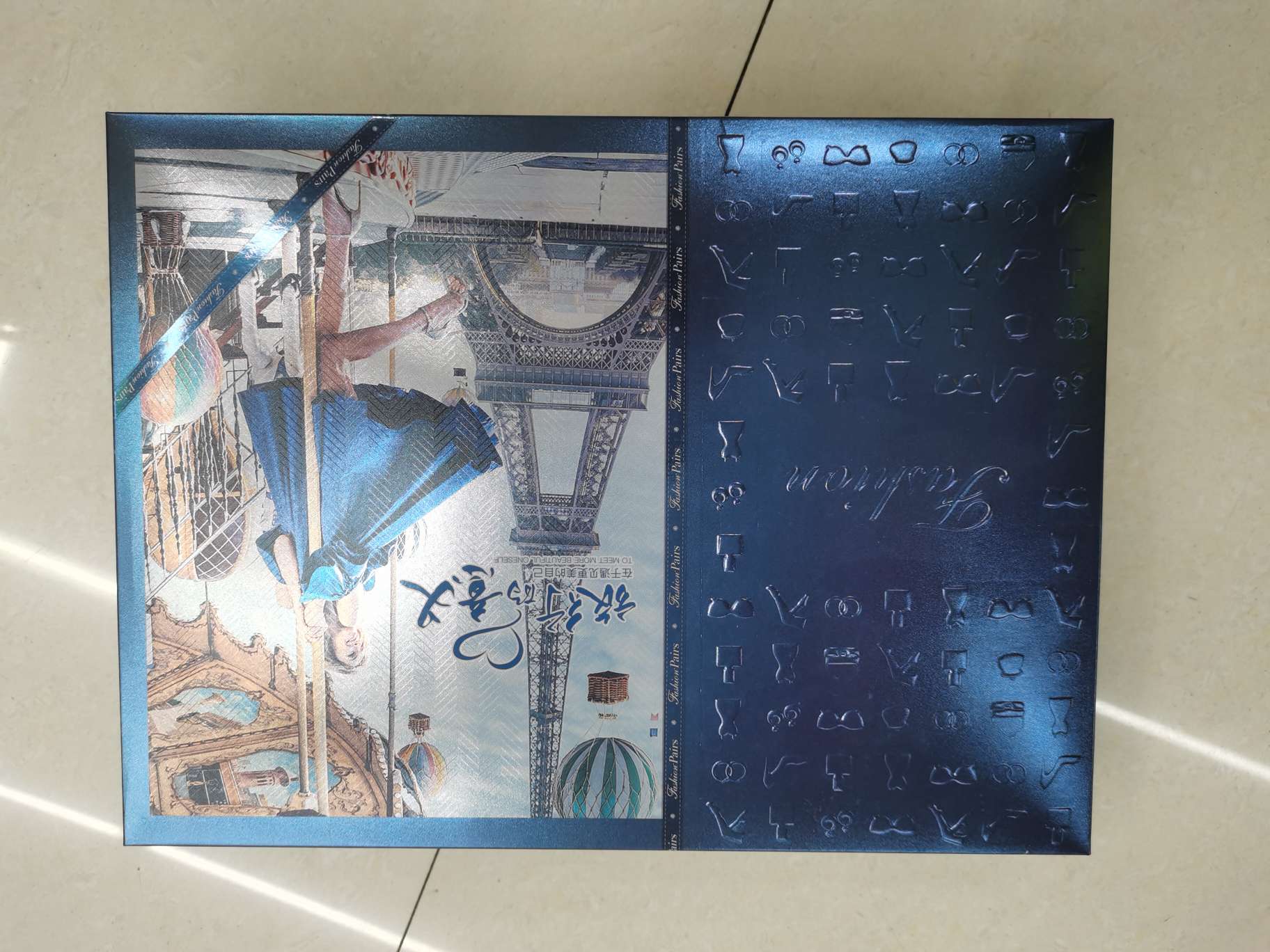 女士保暖内衣裤盒