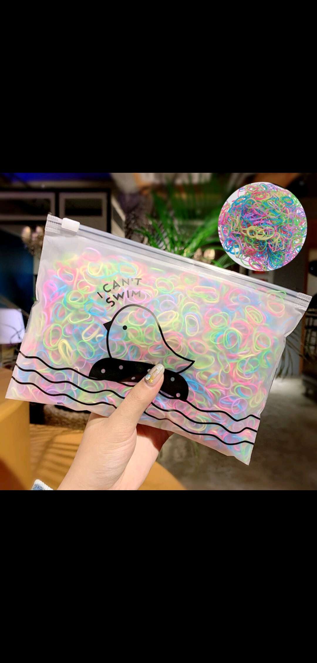 韩版儿童扎头发橡皮筋女童宝宝一次性皮筋发绳小清新头绳发圈