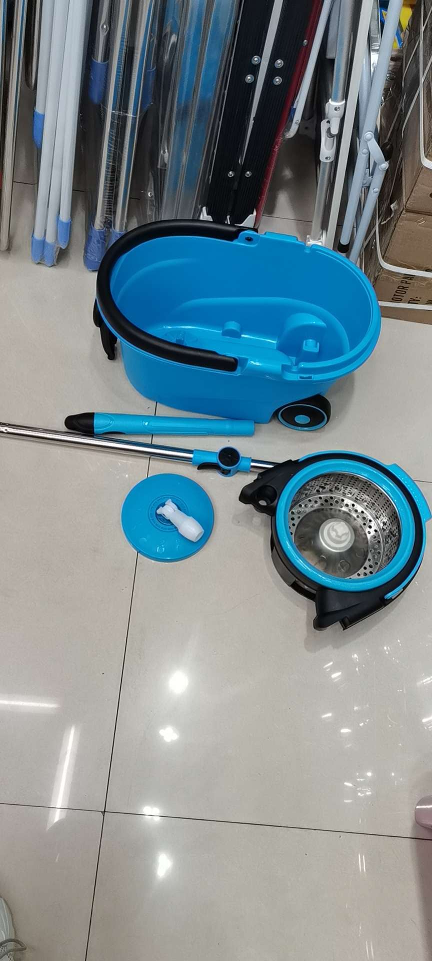 Mop bucket set Lazy household mop self-made cleaning products