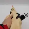 Factory direct sales of long rubber band charge white wood gun with rubber ring, imitation wood gun AK children's 47 toy undefined