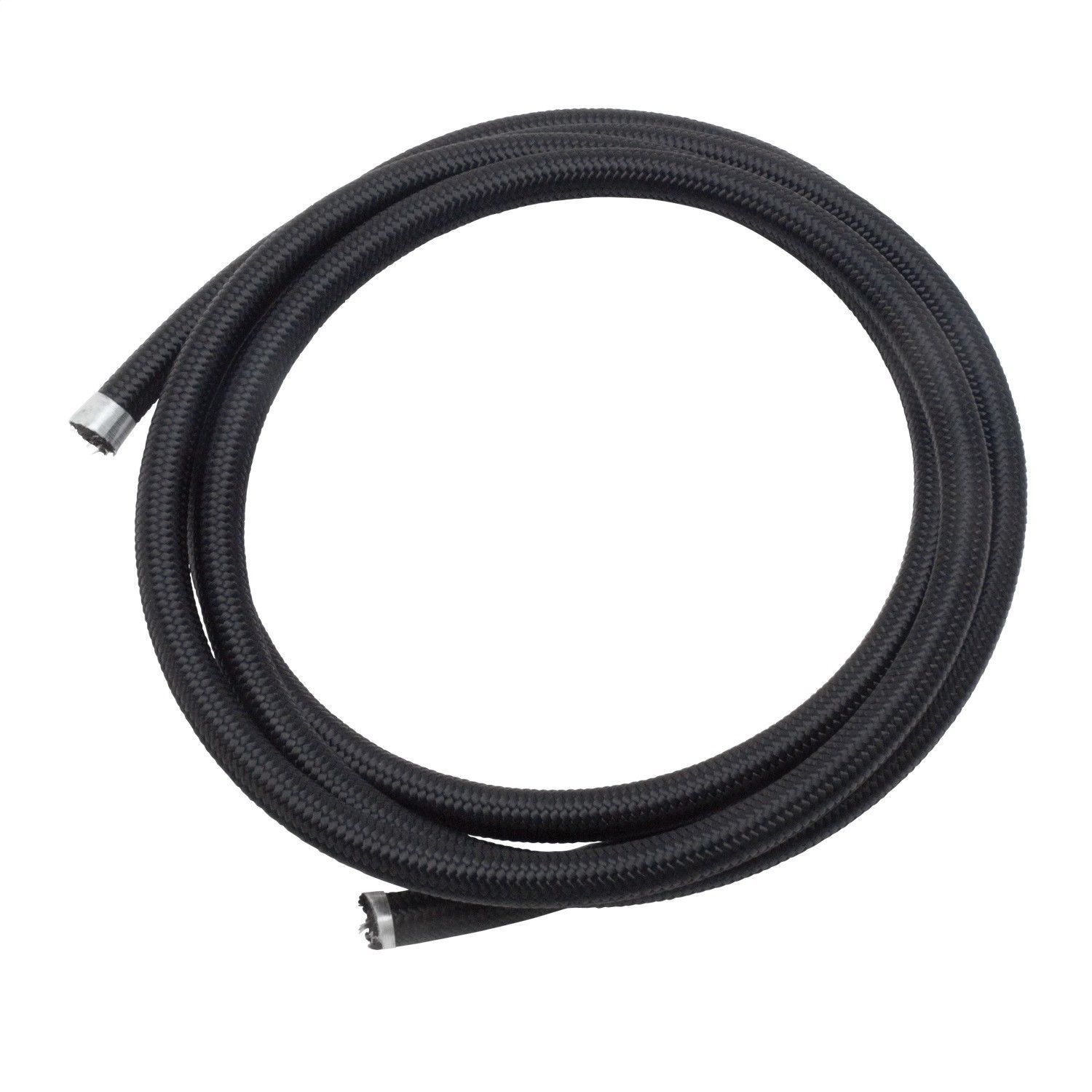 AN4 nylon braided oil cooler tube modified car oil cooler oil pipe black nylon wire braided oil pipe