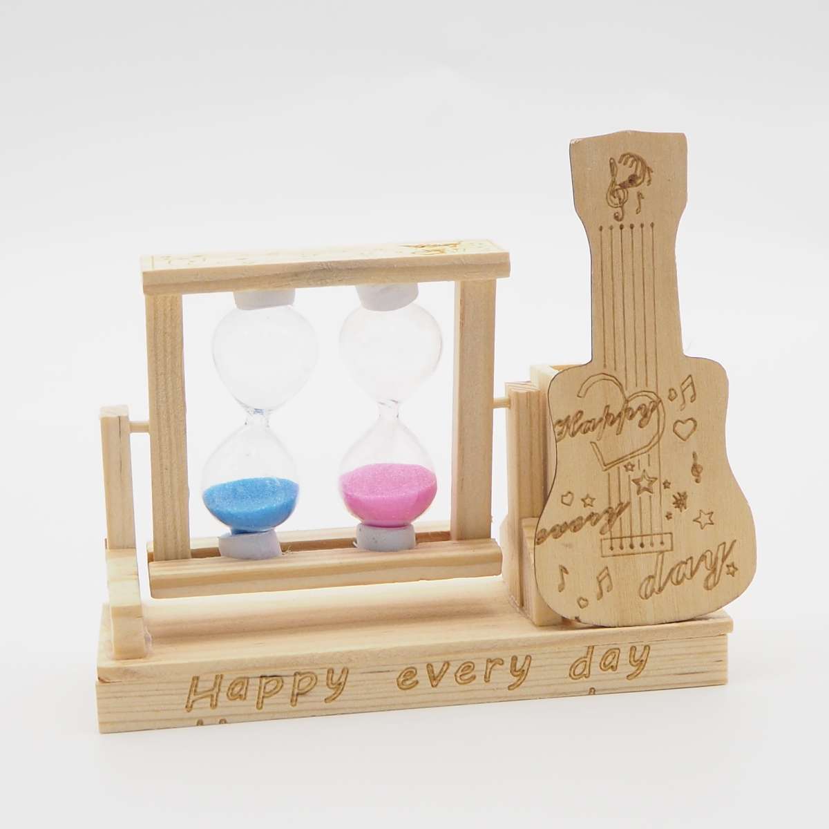 Wooden craft hourglass violin