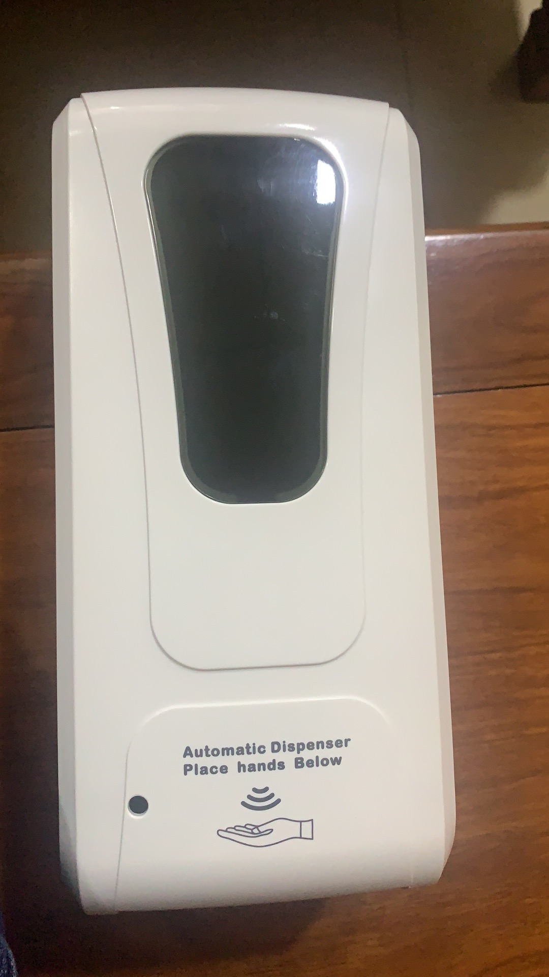 Plastic white soap dispenser thumbnail