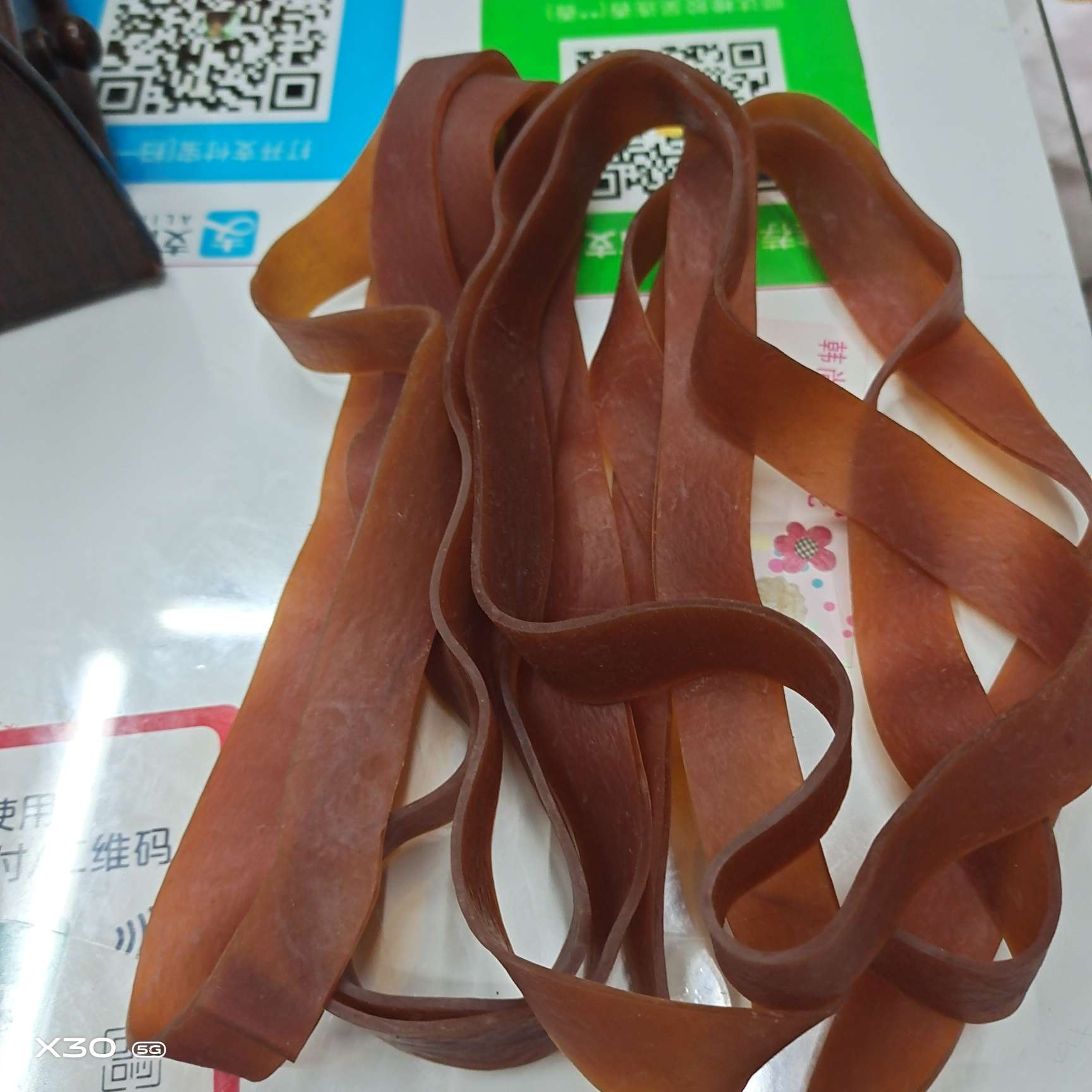 进口天然橡皮筋500X20产品图