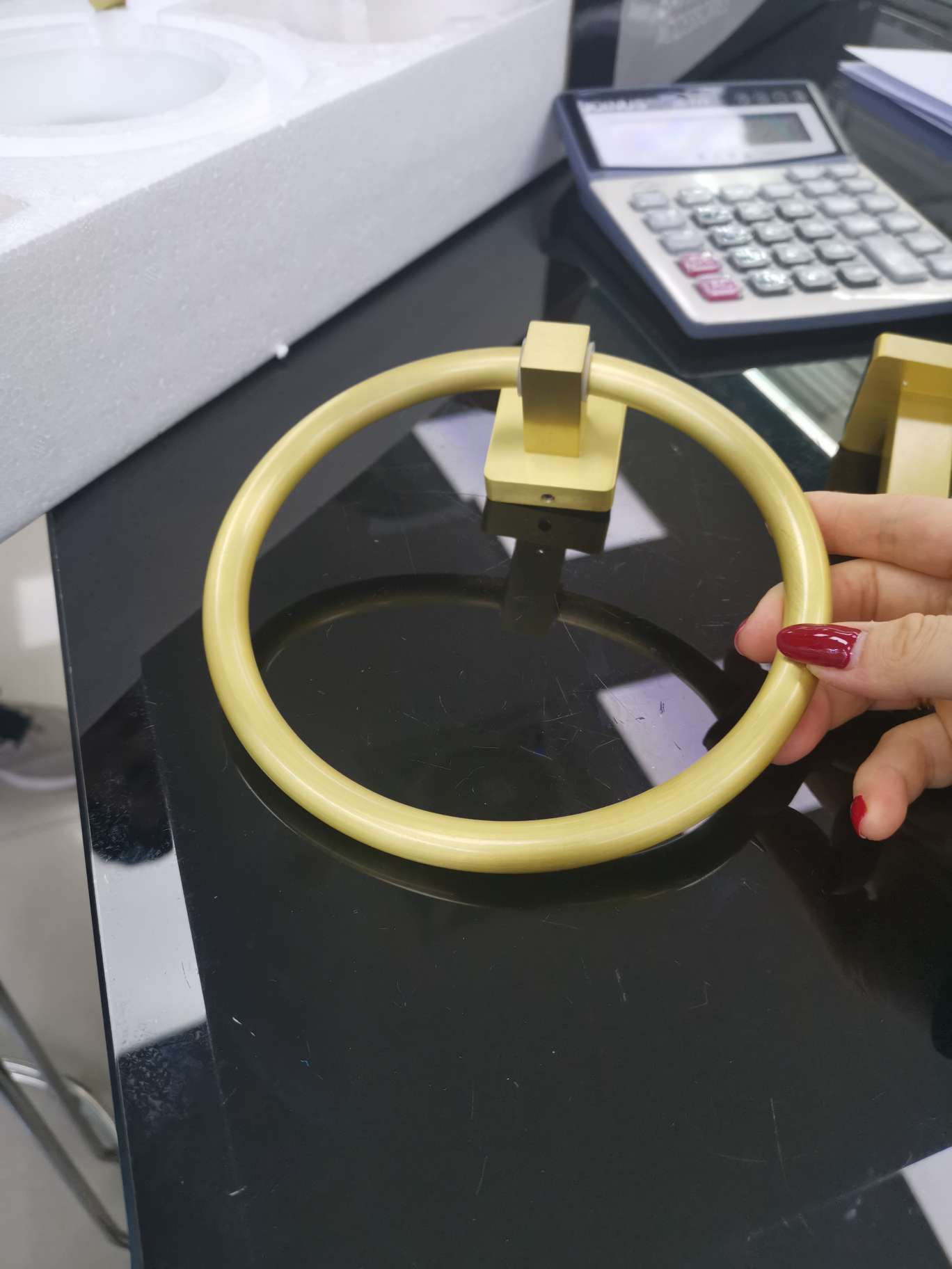 Towel ring square base thumbnail