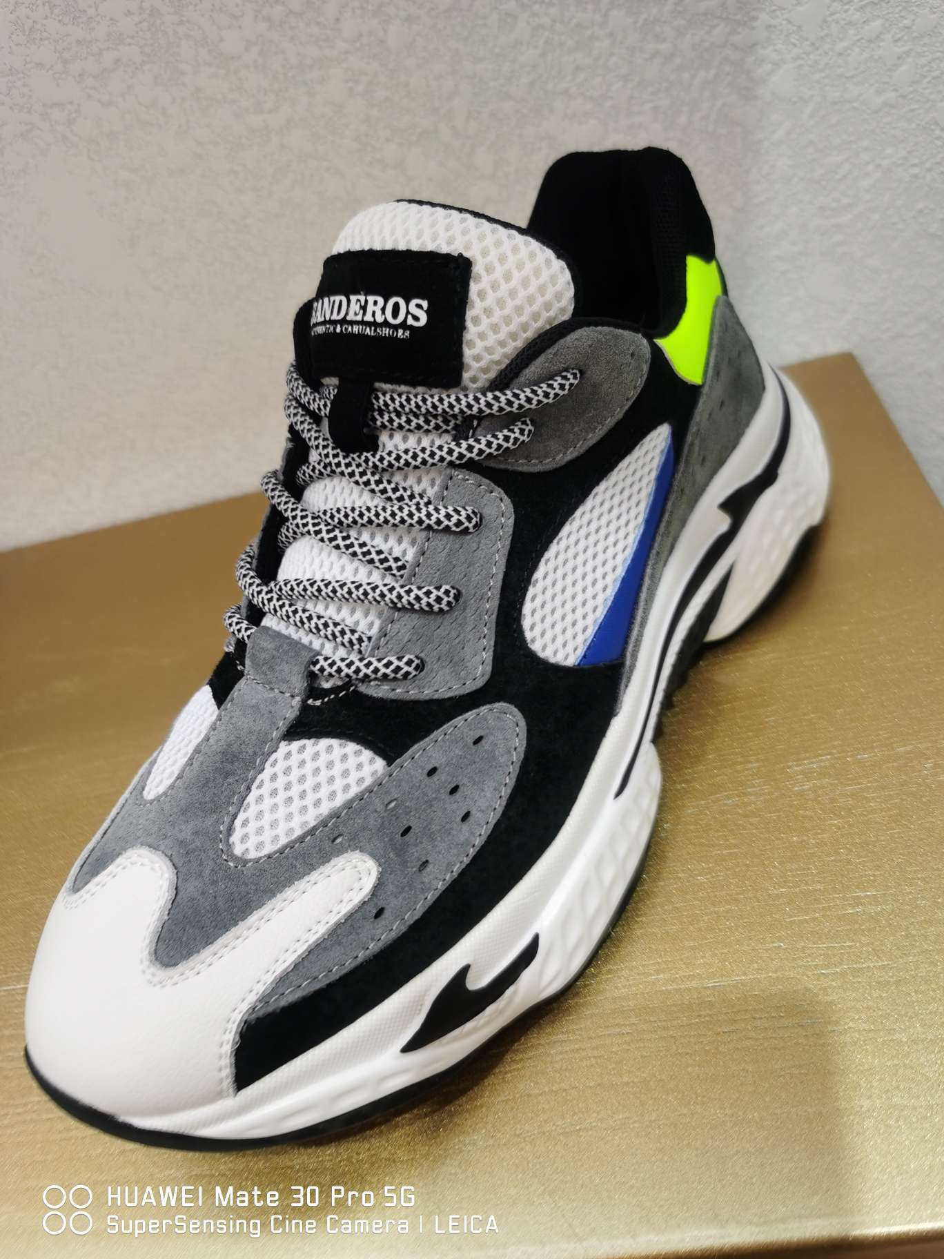 New Thick Bottom Daddy Shoes Mesh Surface Breathable Fashion Casual 0622 Daddy Shoes Spring And Summer Trend Sports Shoes Wholesale Specification drawing