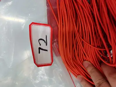 No. 72 Orange Elastic Rope (100 Meters Per Bundle)