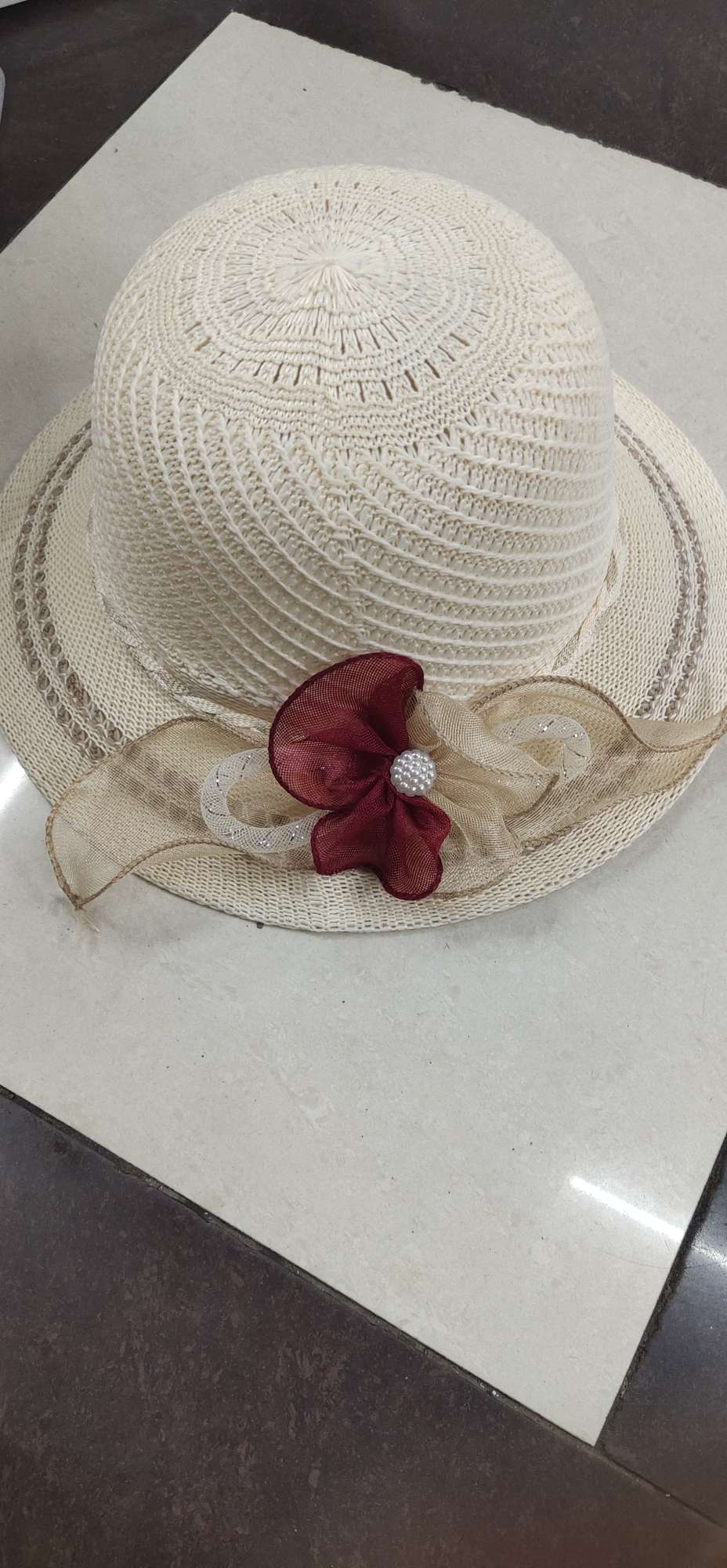 Knitted Round Hat 45