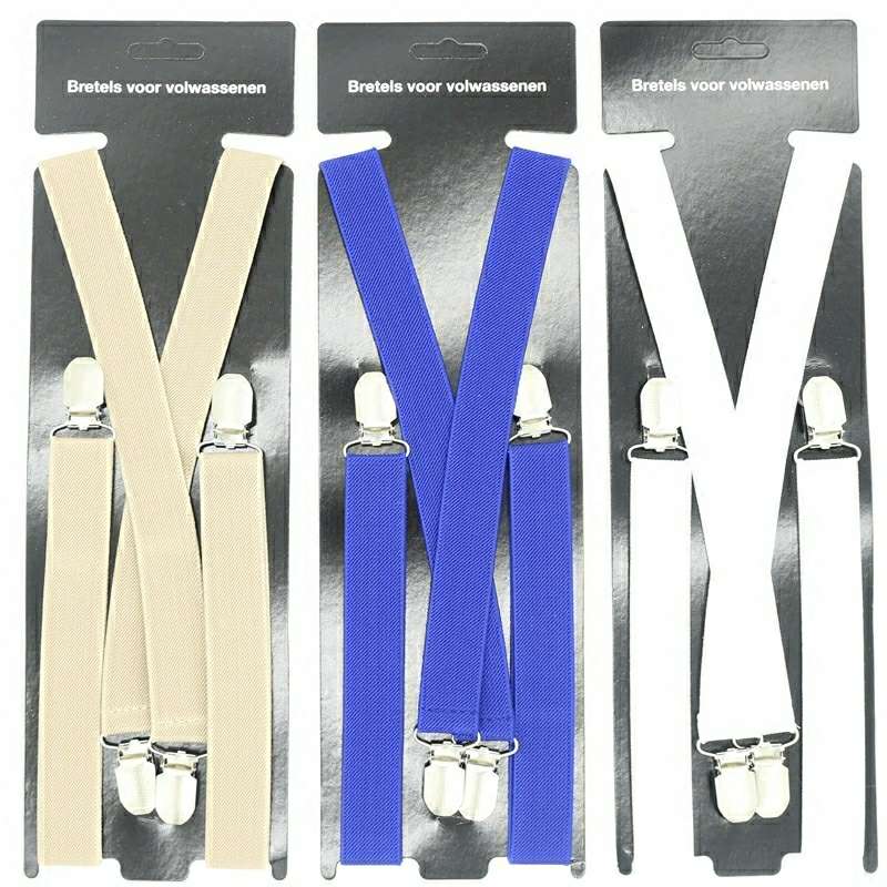 男女吊带通用无交叉款吊裤带防掉裤夹背带裤背带松紧防滑配饰背带