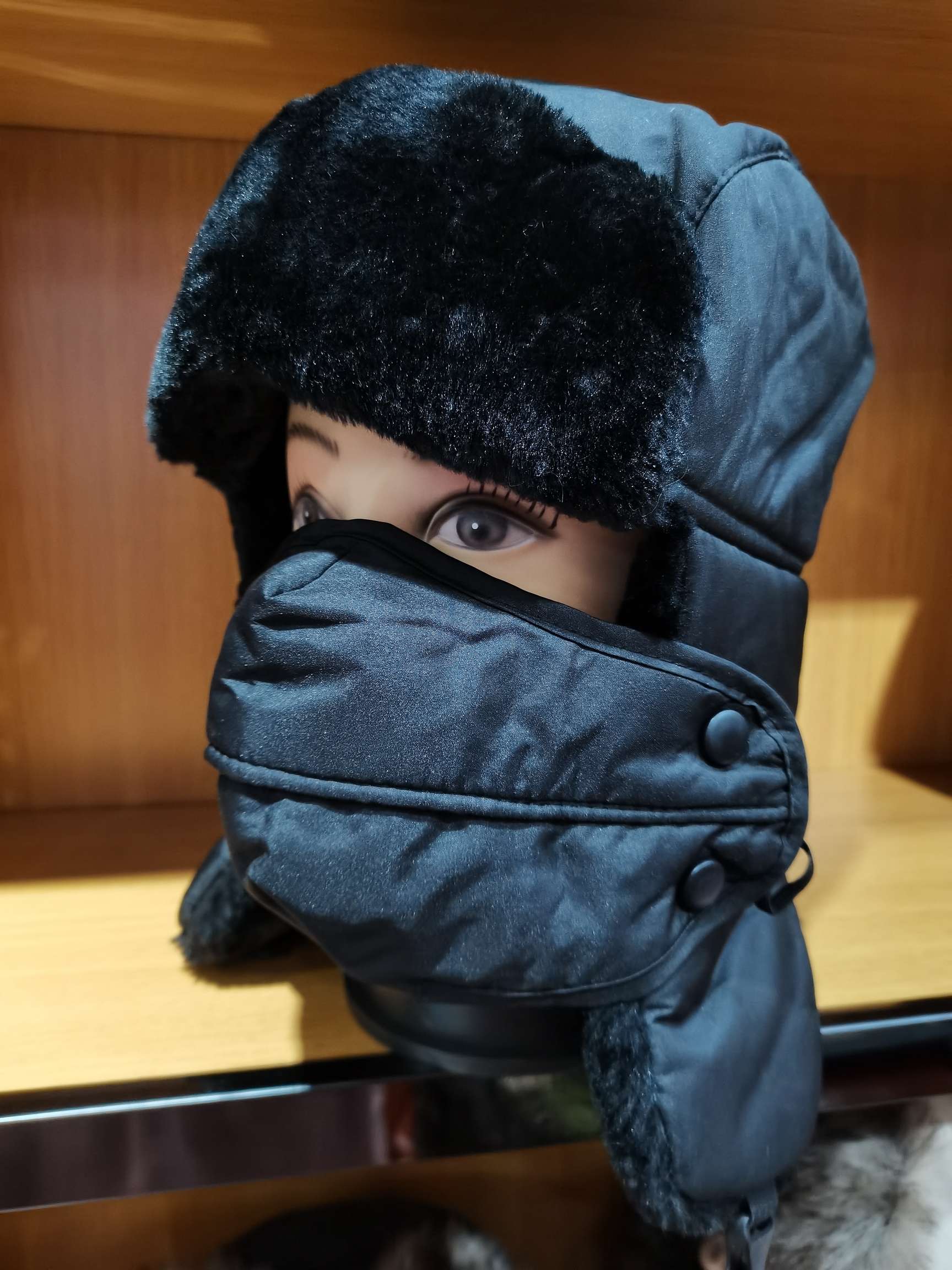 Lei Feng hats, masks, snow hats, cycling hats, Northeast hats, ear protectors details Picture