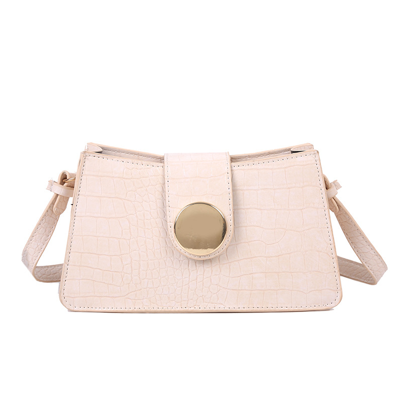 Ocean style crocodile small square bag Fashion 2020 fashion bag Retro Korean bl shoulder bag fashion