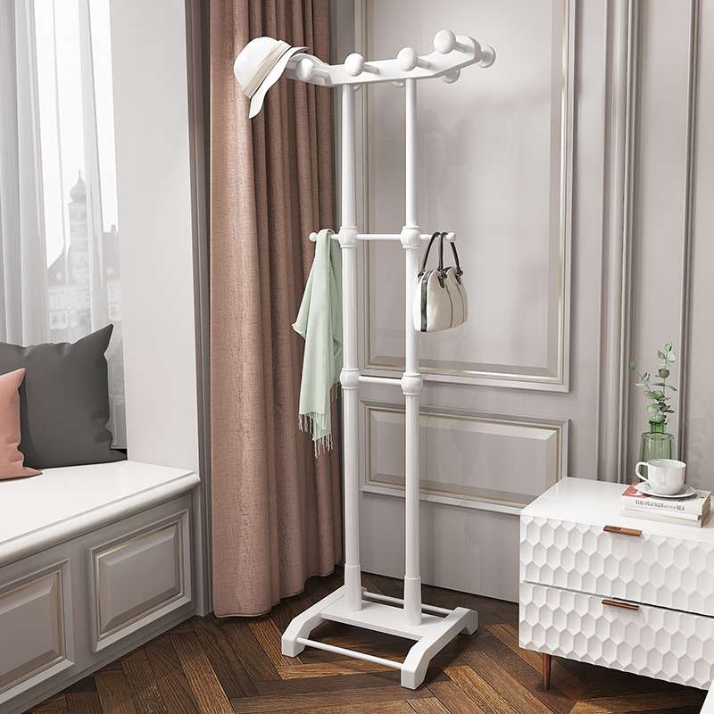 807实木衣帽架细节图