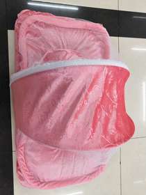 Printed zipper crib